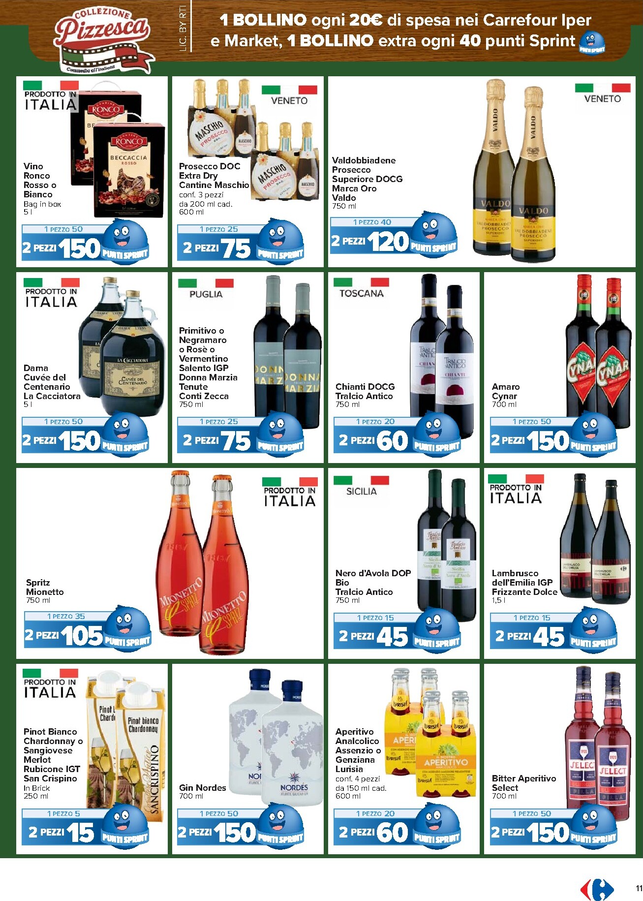 carrefour - Volantino Carrefour - Punti Sprint Payback valido dal 13/03/2026 al 23/03/2026 - page: 11