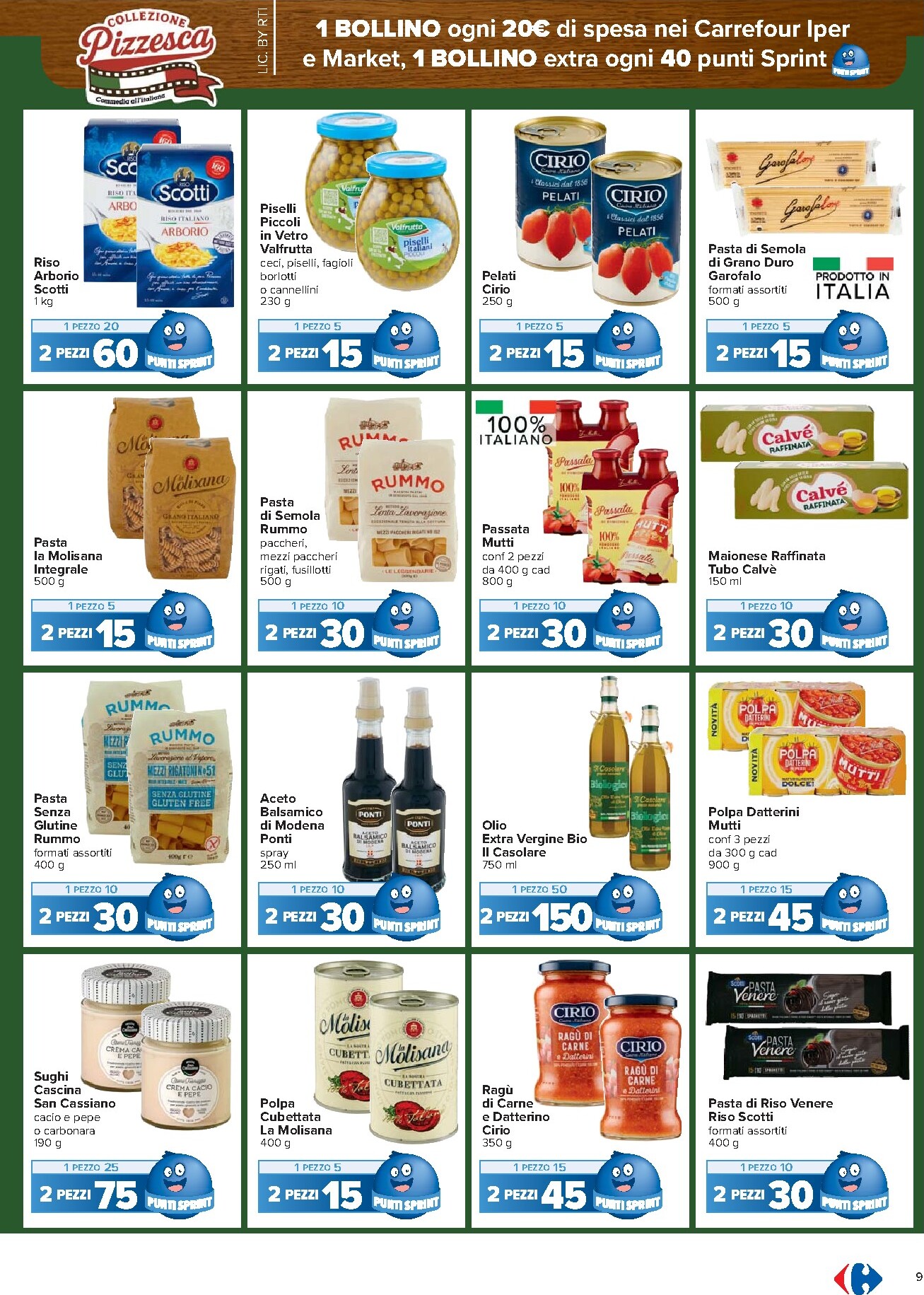 carrefour - Volantino Carrefour - Punti Sprint Payback valido dal 13/03/2026 al 23/03/2026 - page: 9