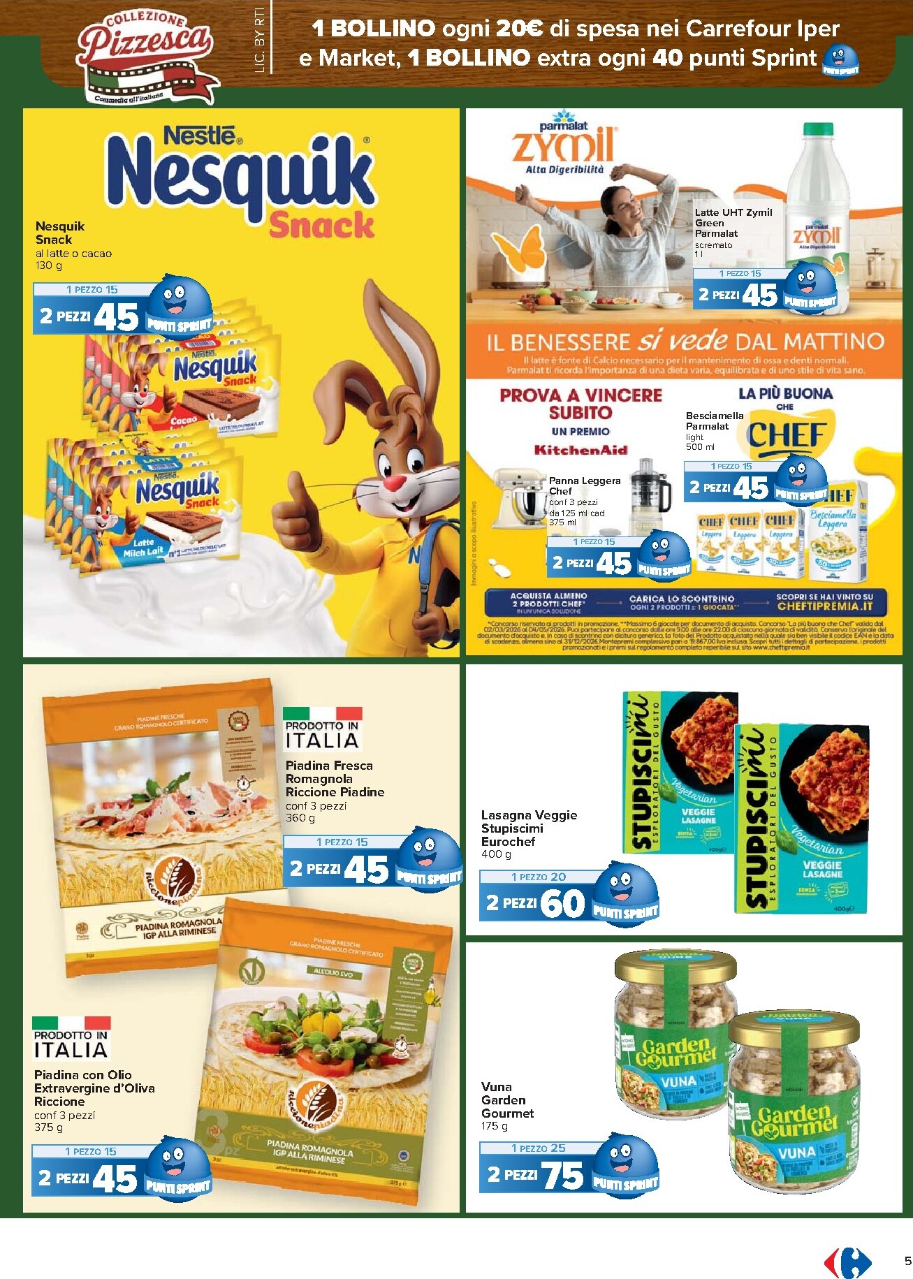 carrefour - Volantino Carrefour - Punti Sprint Payback valido dal 13/03/2026 al 23/03/2026 - page: 5