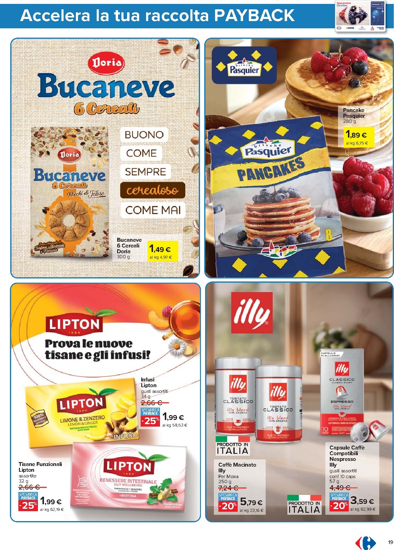 carrefour - Volantino Carrefour - Punti Sprint Payback valido dal 13/03/2026 al 23/03/2026 - page: 19