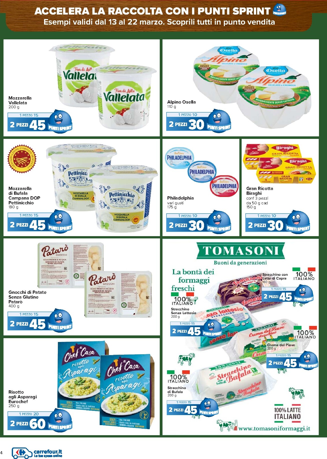 carrefour - Volantino Carrefour - Punti Sprint Payback valido dal 13/03/2026 al 23/03/2026 - page: 4