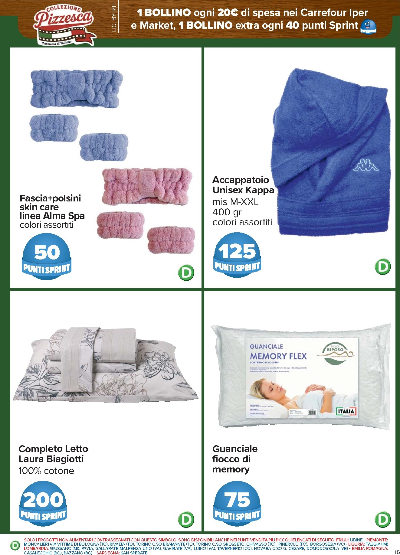 carrefour - Volantino Carrefour - Punti Sprint Payback valido dal 13/03/2026 al 23/03/2026 - page: 15