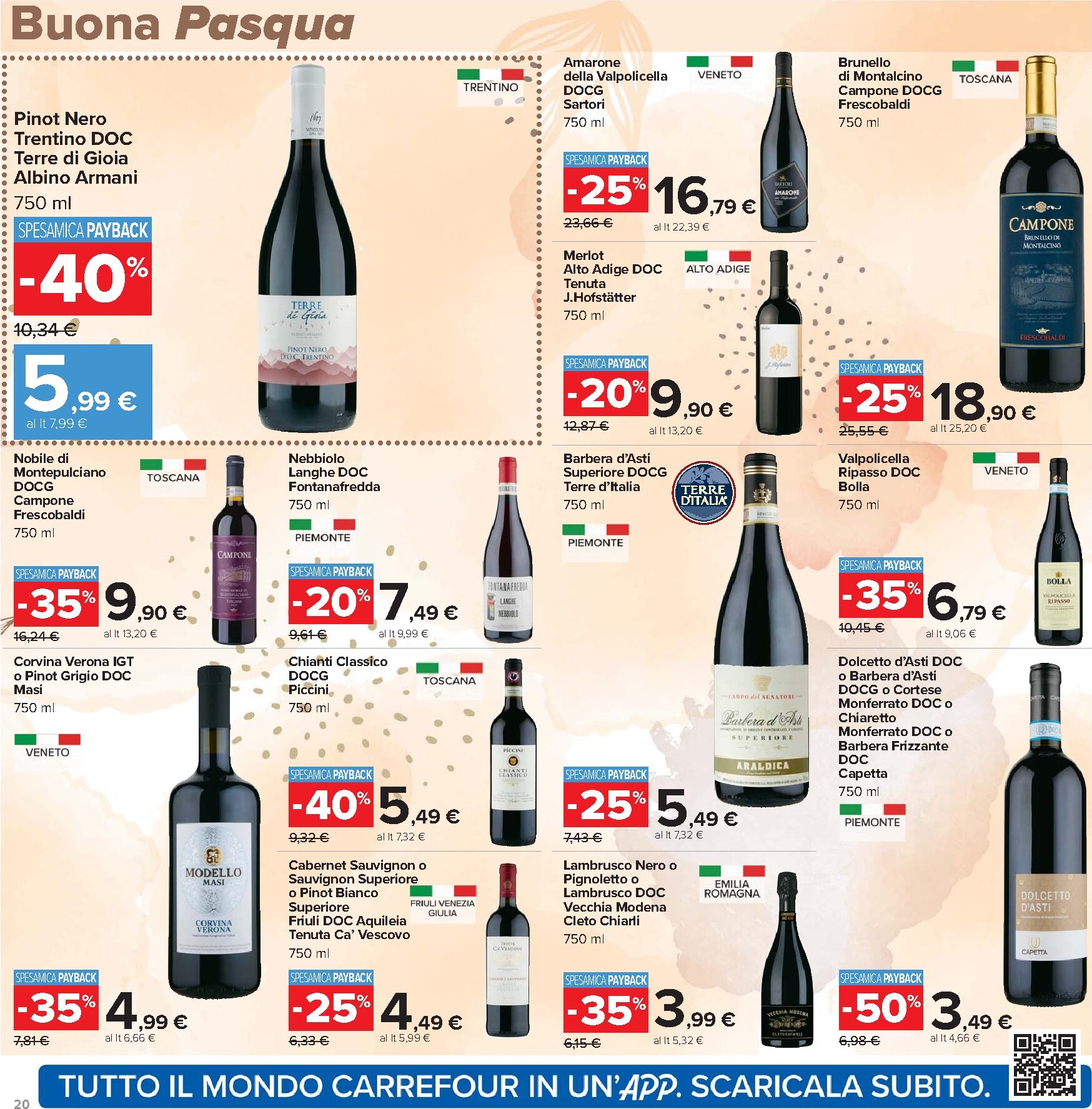 carrefour - Volantino Carrefour valido dal 24/03/2026 al 06/04/2026 - page: 20
