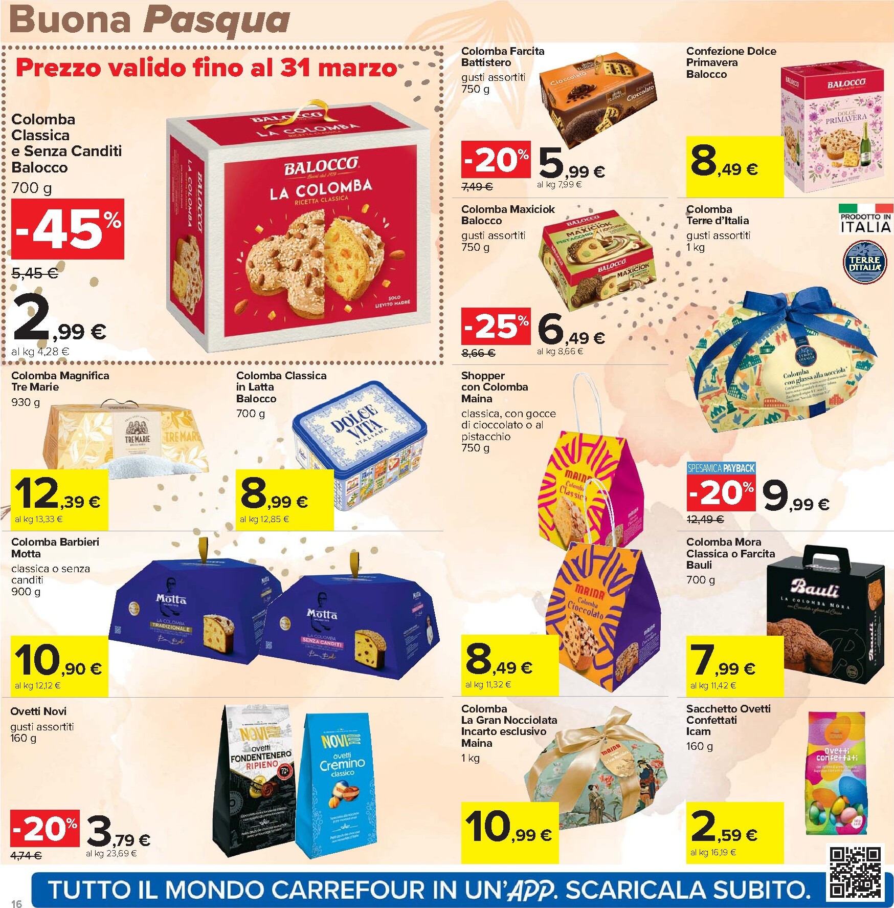 carrefour - Volantino Carrefour valido dal 24/03/2026 al 06/04/2026 - page: 16