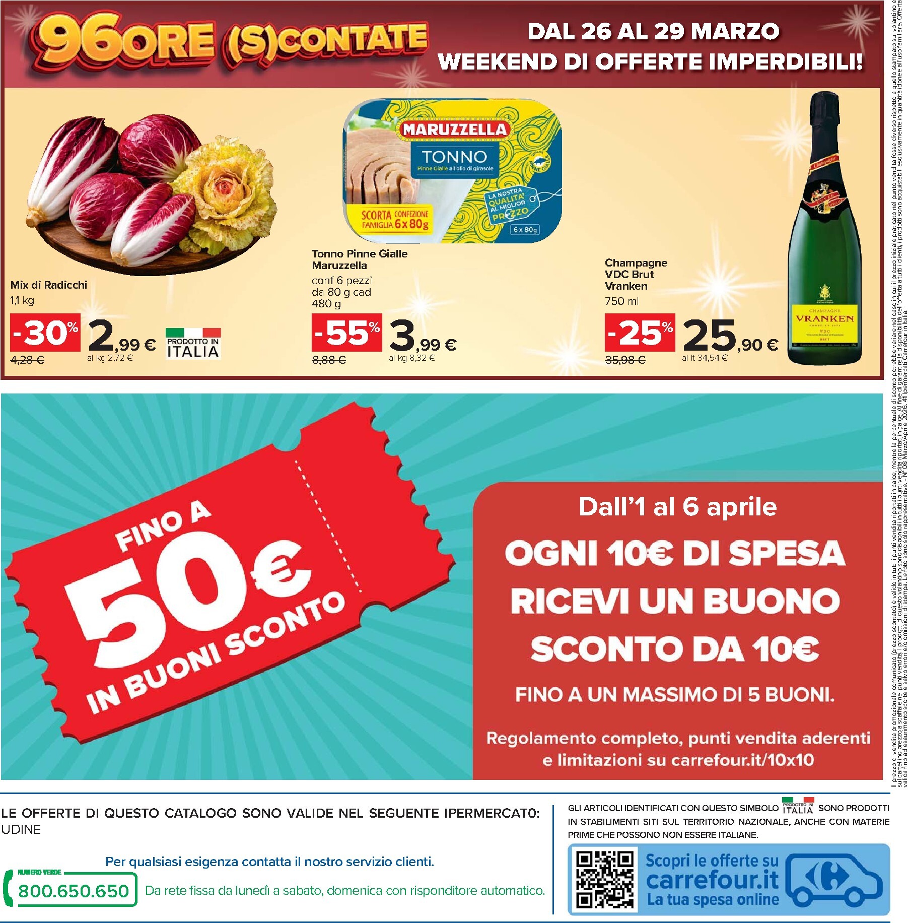 carrefour - Volantino Carrefour valido dal 24/03/2026 al 06/04/2026 - page: 50