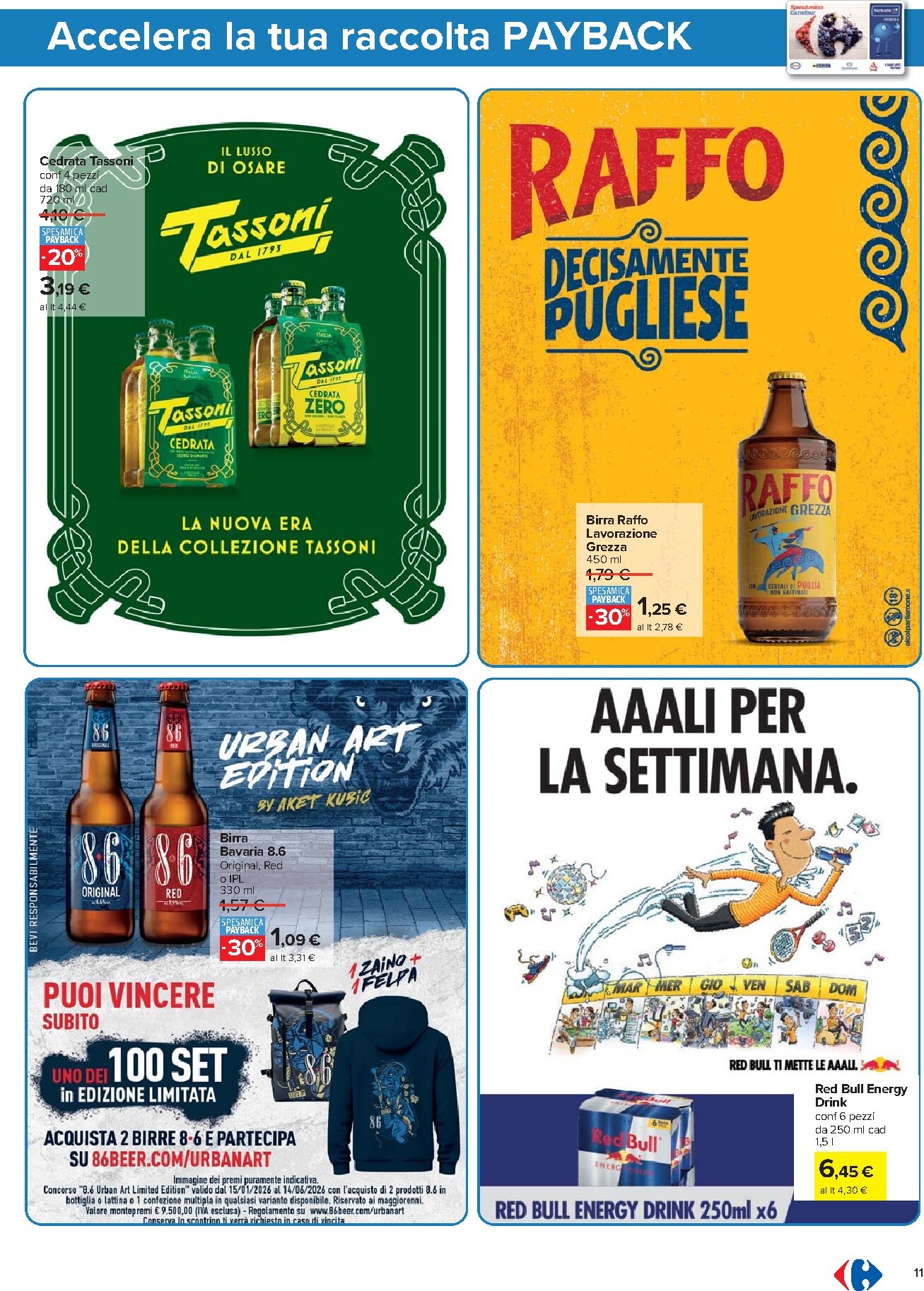 carrefour - Volantino Carrefour - Punti Sprint Payback valido dal 24/03/2026 al 06/04/2026 - page: 11