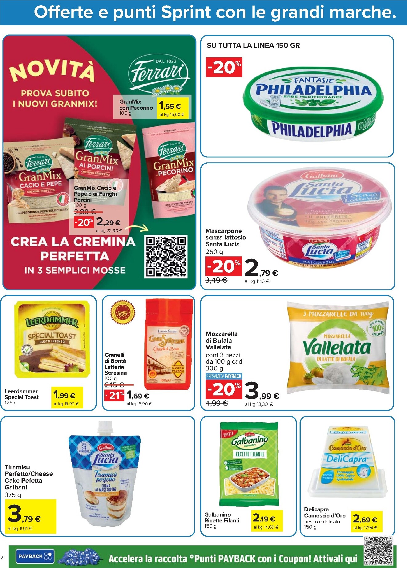 carrefour - Volantino Carrefour - Punti Sprint Payback valido dal 24/03/2026 al 06/04/2026 - page: 2