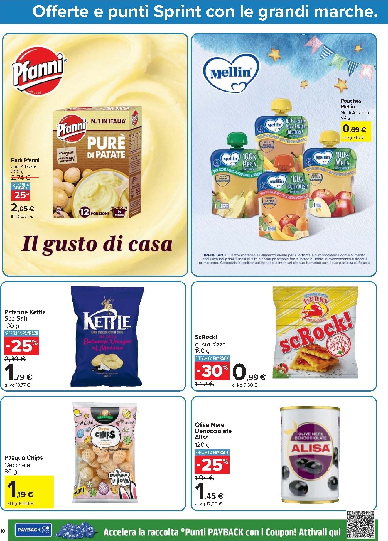 carrefour - Volantino Carrefour - Punti Sprint Payback valido dal 24/03/2026 al 06/04/2026 - page: 10