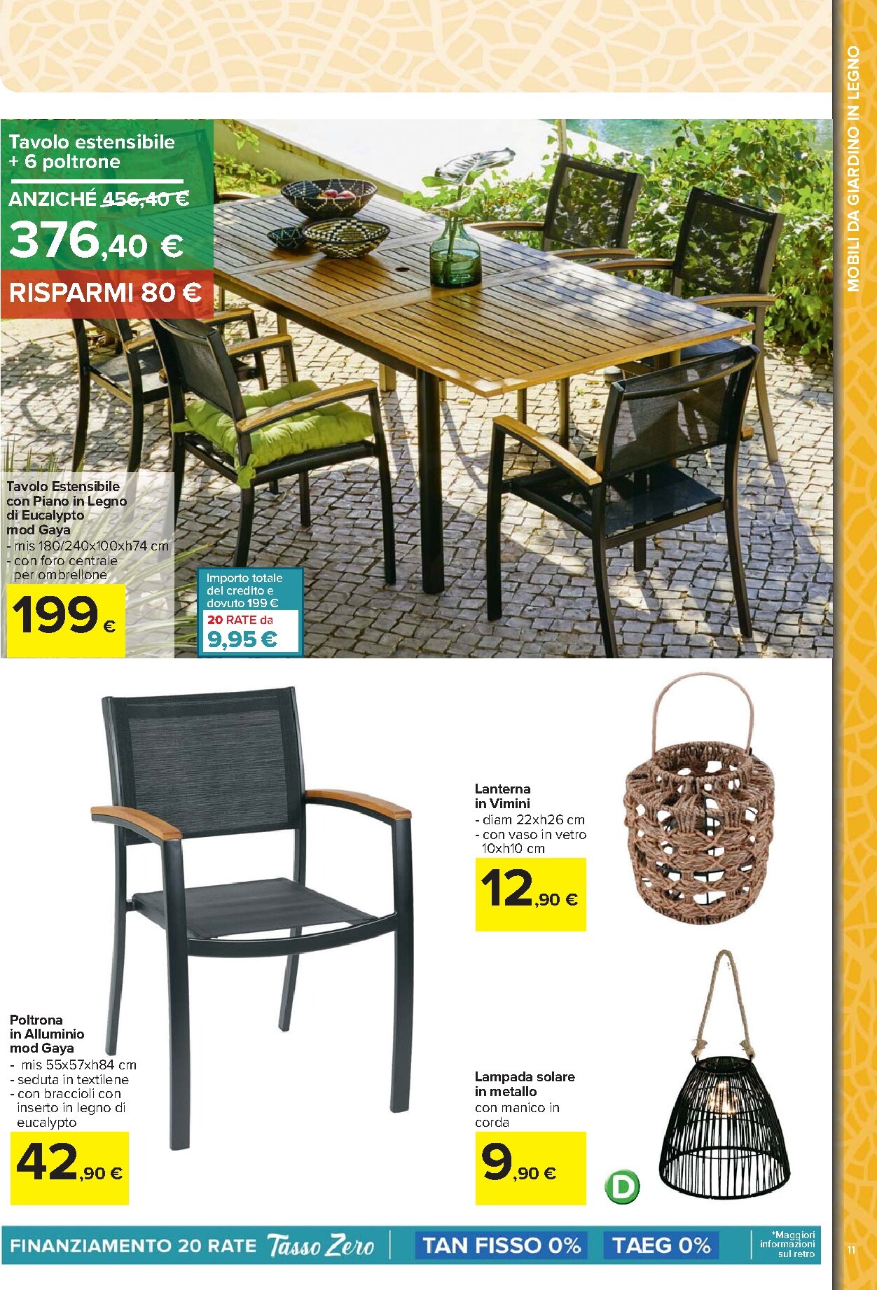 carrefour - Volantino Carrefour - Catalogo arredo giardino valido dal 23/03/2026 al 03/05/2026 - page: 11