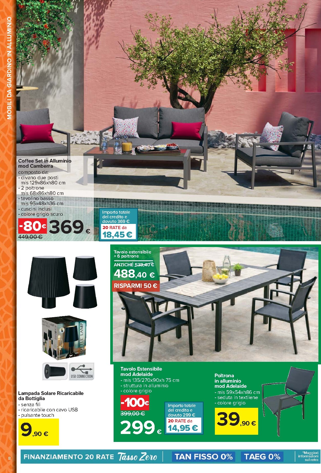 carrefour - Volantino Carrefour - Catalogo arredo giardino valido dal 23/03/2026 al 03/05/2026 - page: 8