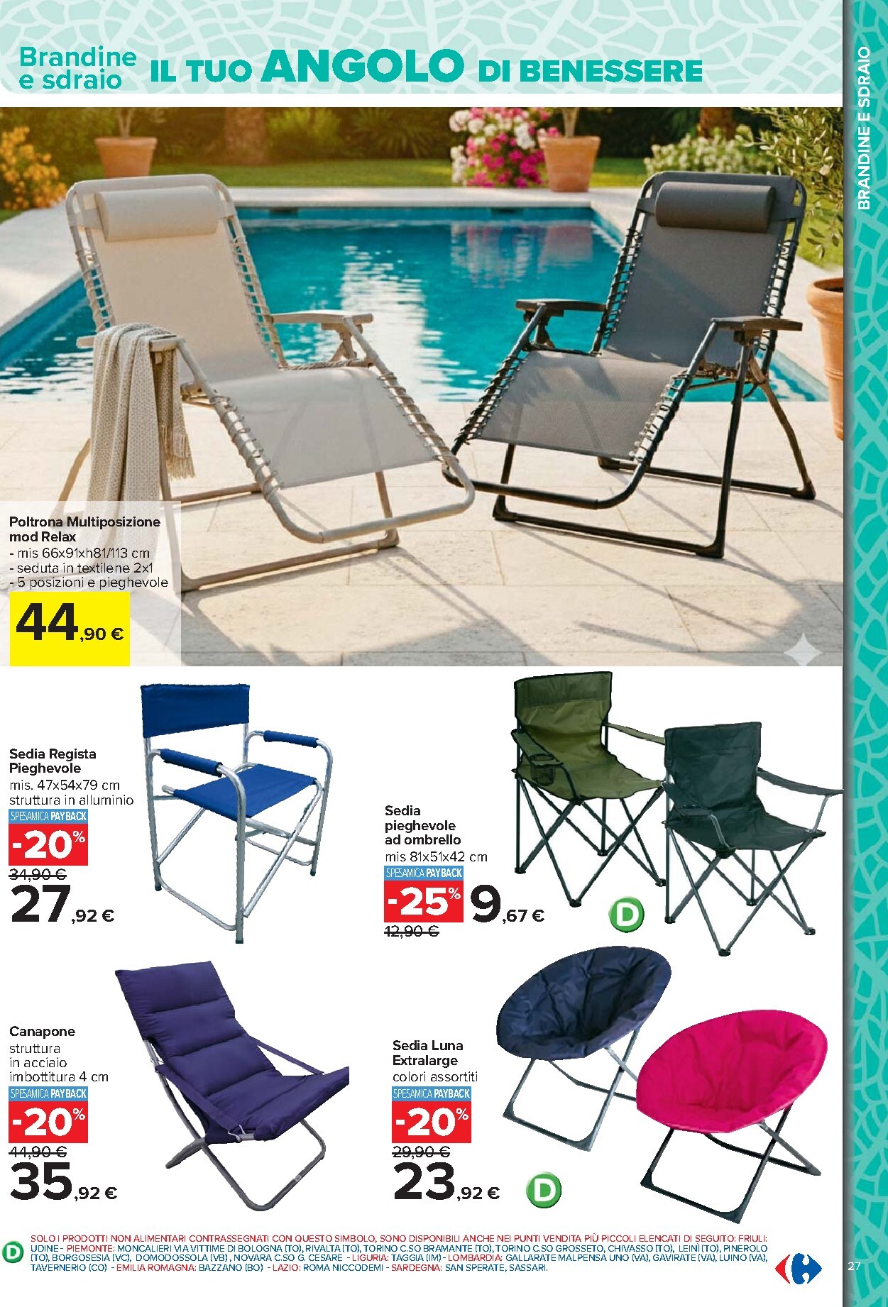 carrefour - Volantino Carrefour - Catalogo arredo giardino valido dal 23/03/2026 al 03/05/2026 - page: 27