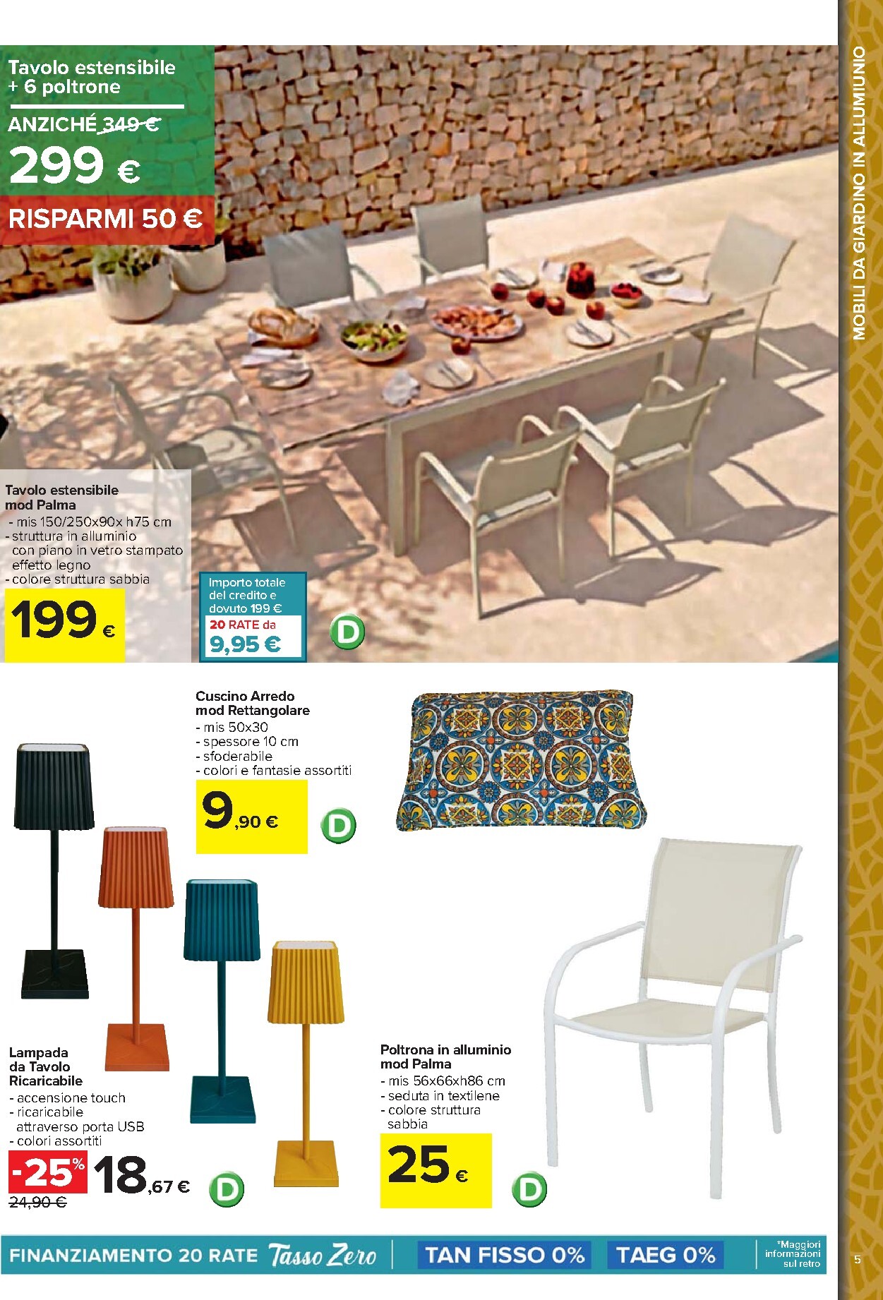 carrefour - Volantino Carrefour - Catalogo arredo giardino valido dal 23/03/2026 al 03/05/2026 - page: 5