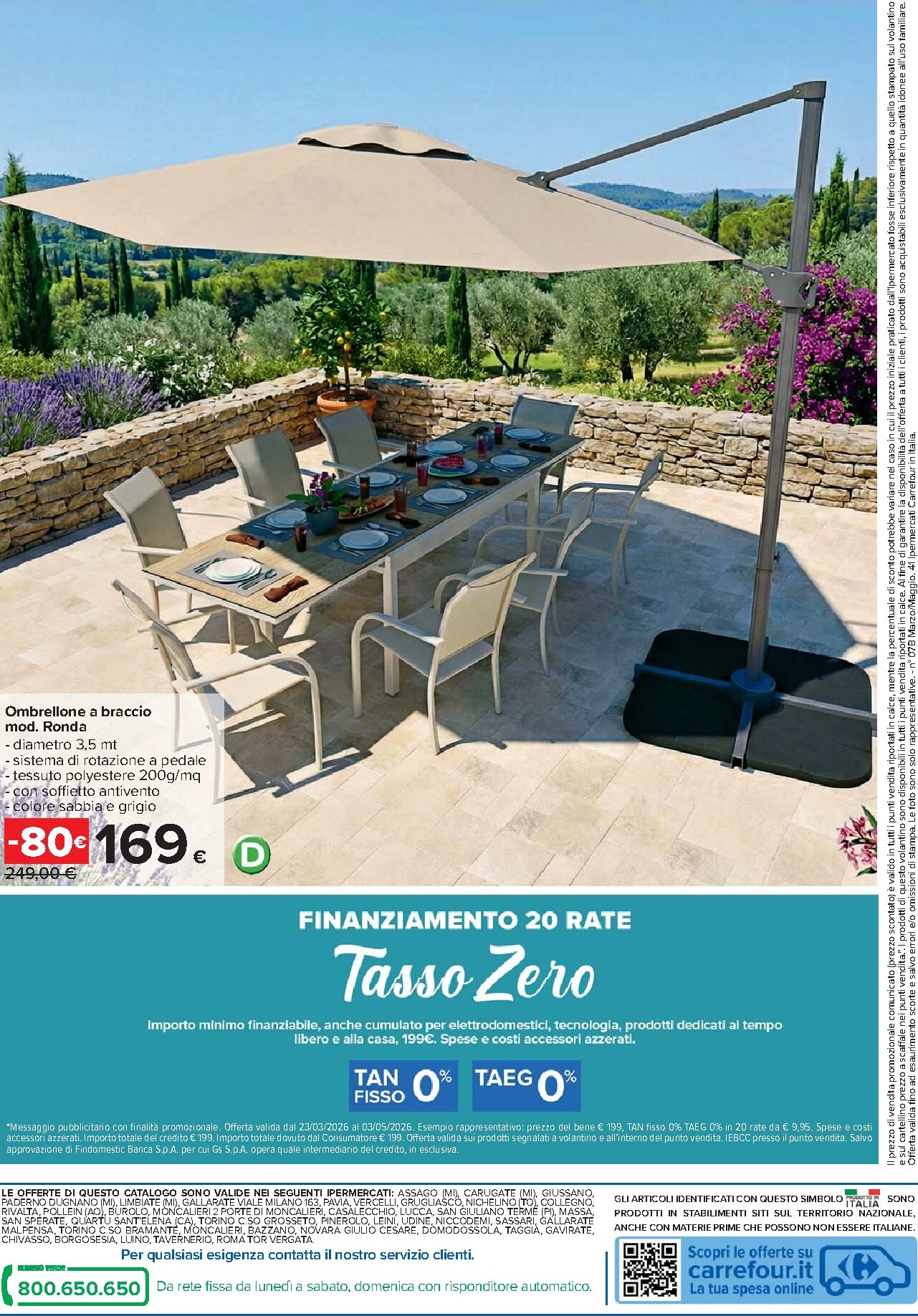 carrefour - Volantino Carrefour - Catalogo arredo giardino valido dal 23/03/2026 al 03/05/2026 - page: 36