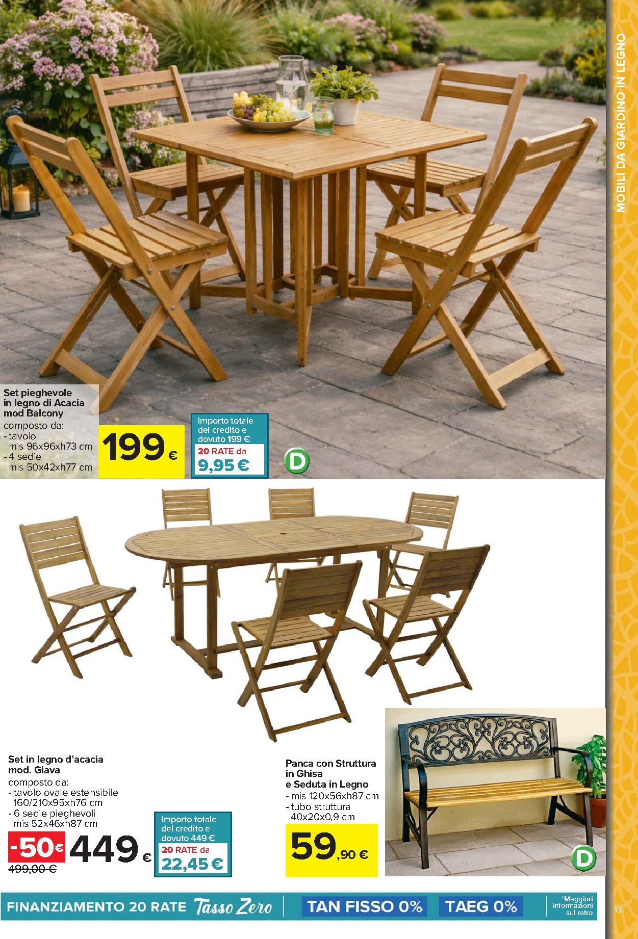 carrefour - Volantino Carrefour - Catalogo arredo giardino valido dal 23/03/2026 al 03/05/2026 - page: 13