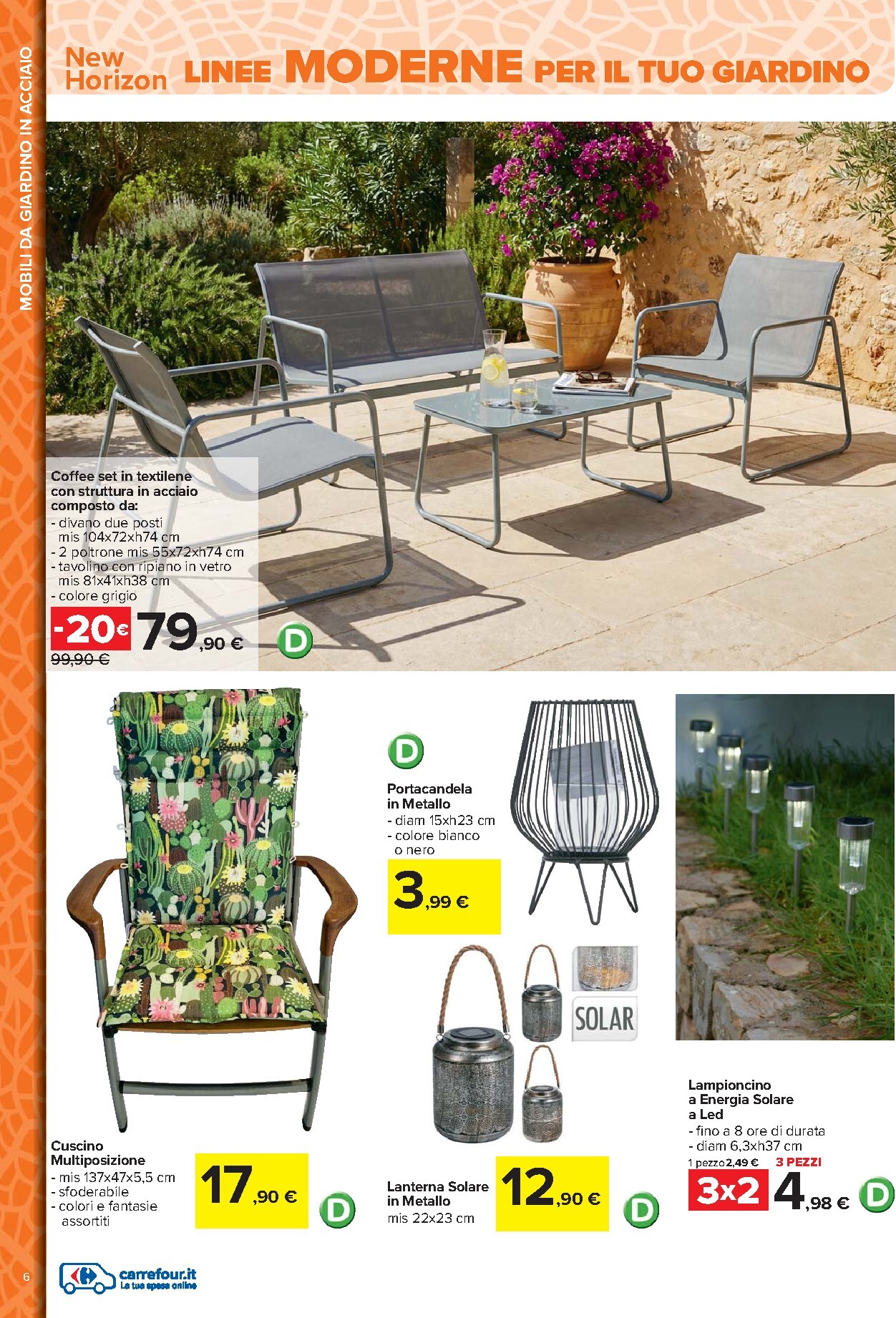 carrefour - Volantino Carrefour - Catalogo arredo giardino valido dal 23/03/2026 al 03/05/2026 - page: 6
