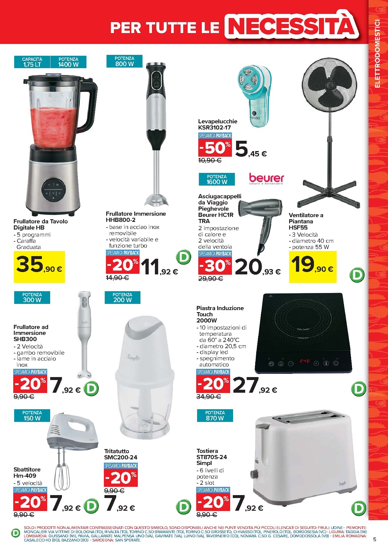 carrefour - Volantino Carrefour - Catalogo casa valido dal 30/03/2026 al 31/07/2026 - page: 5