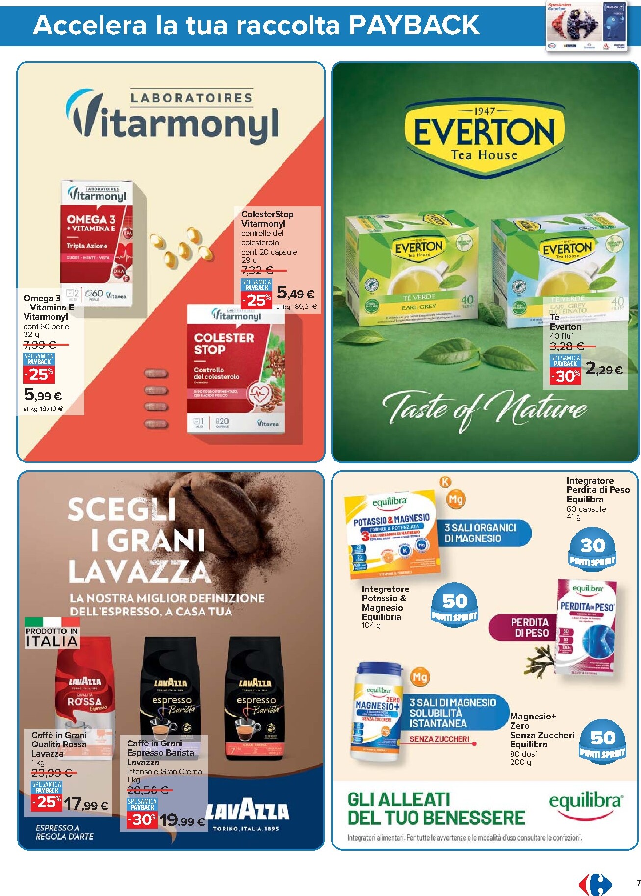 carrefour - Volantino Carrefour - Punti Sprint Payback valido dal 07/04/2026 al 20/04/2026 - page: 7
