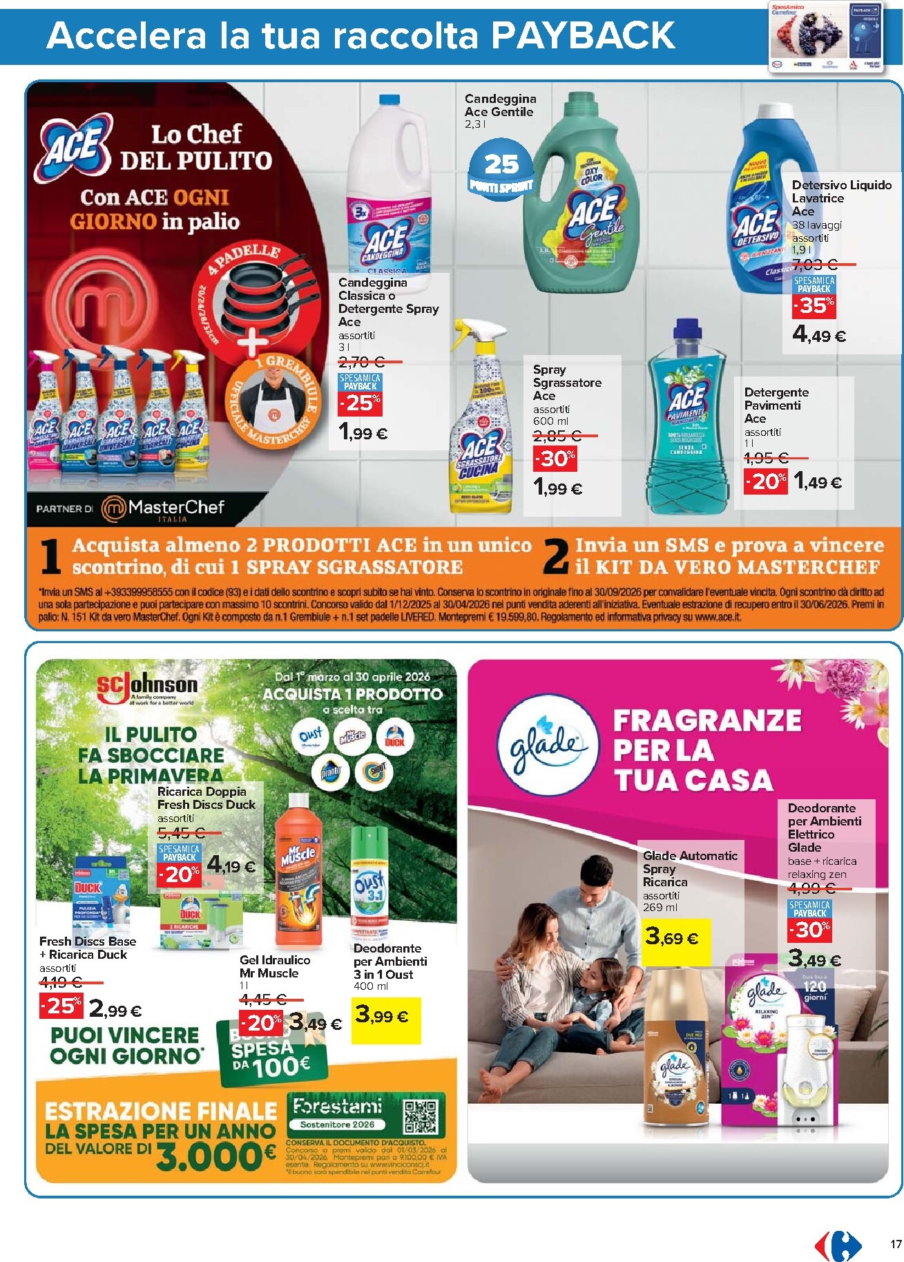 carrefour - Volantino Carrefour - Punti Sprint Payback valido dal 07/04/2026 al 20/04/2026 - page: 17