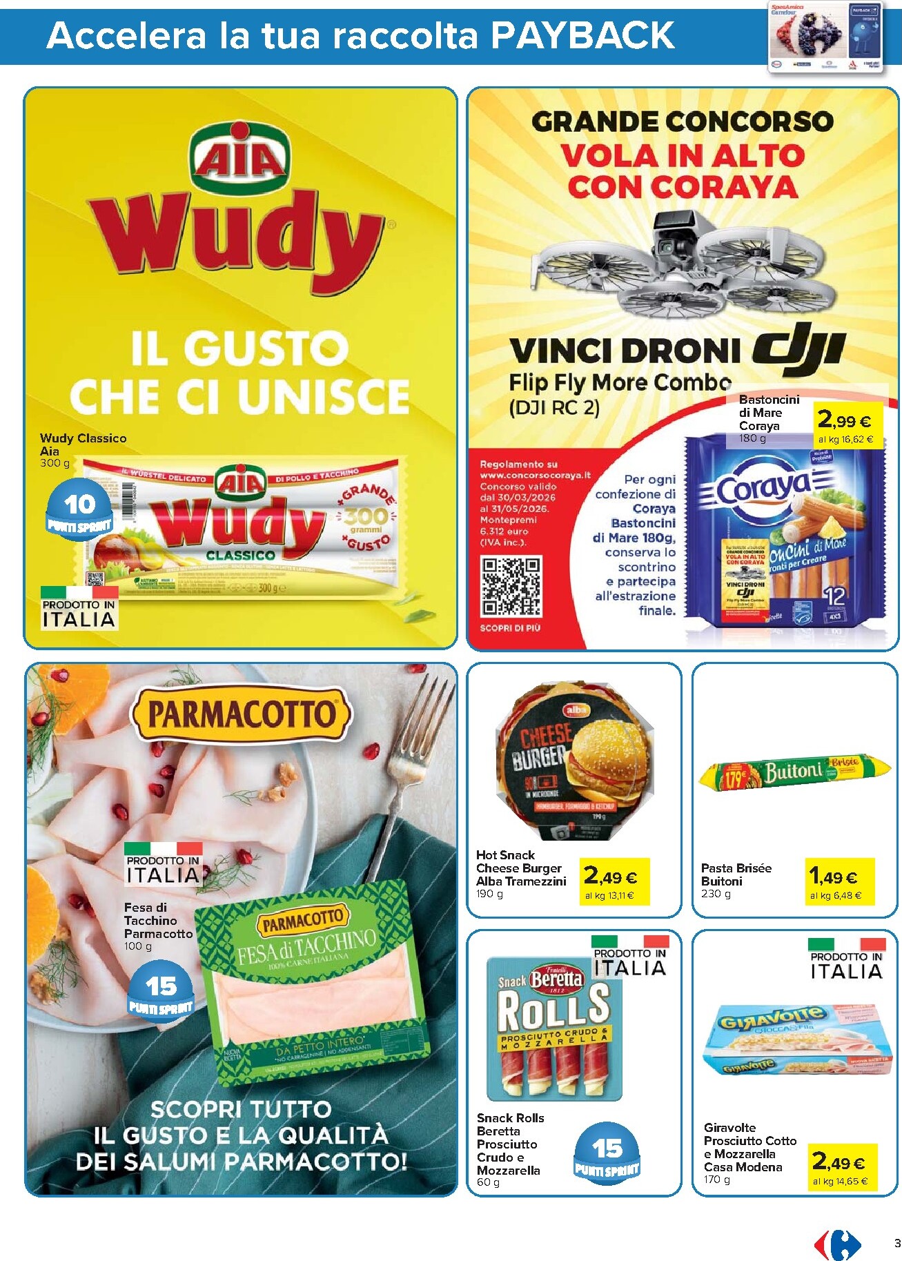 carrefour - Volantino Carrefour - Punti Sprint Payback valido dal 07/04/2026 al 20/04/2026 - page: 3
