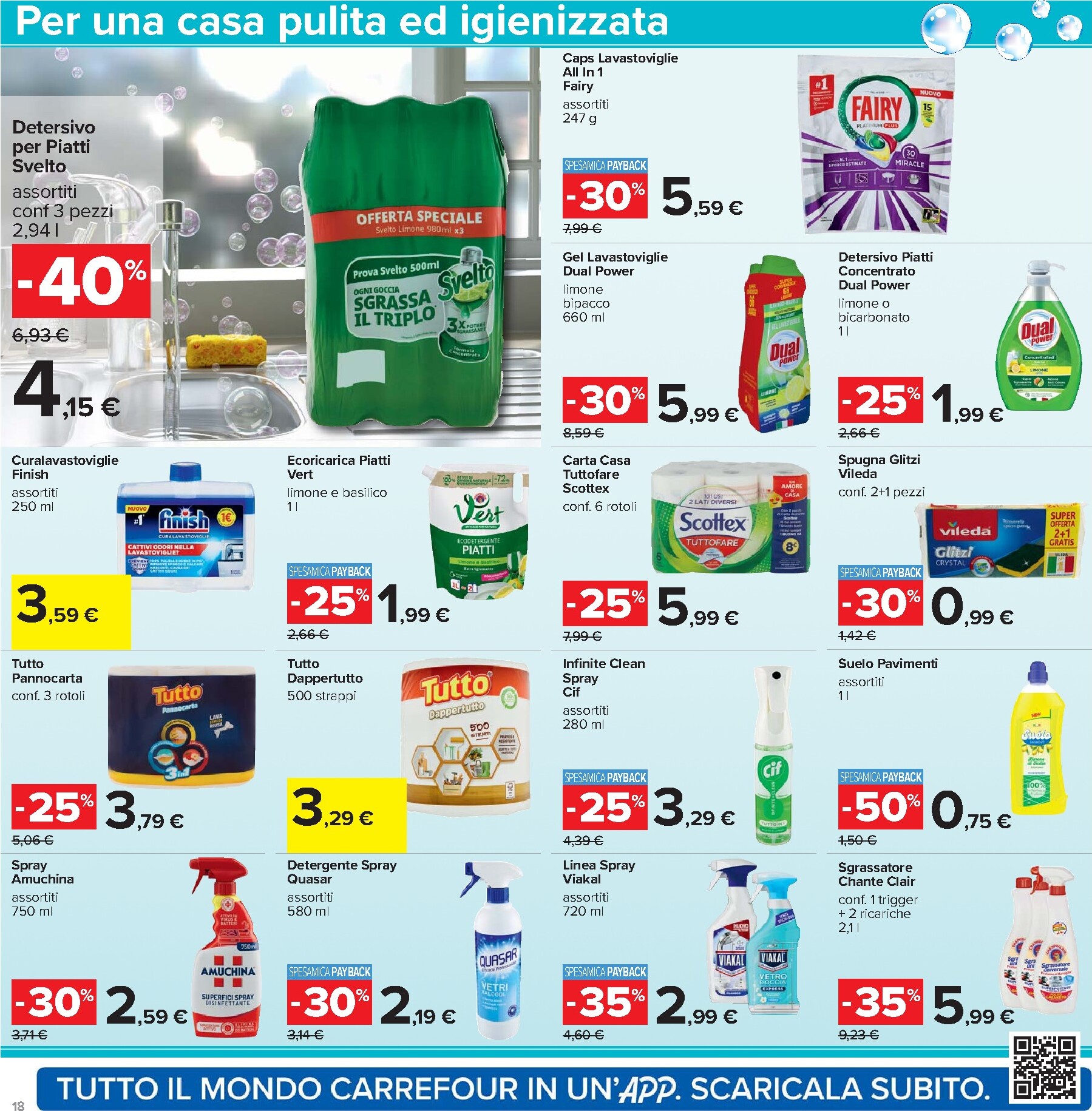 carrefour - Volantino Carrefour - 50 prodotti al 50% valido dal 07/04/2026 al 20/04/2026 - page: 18