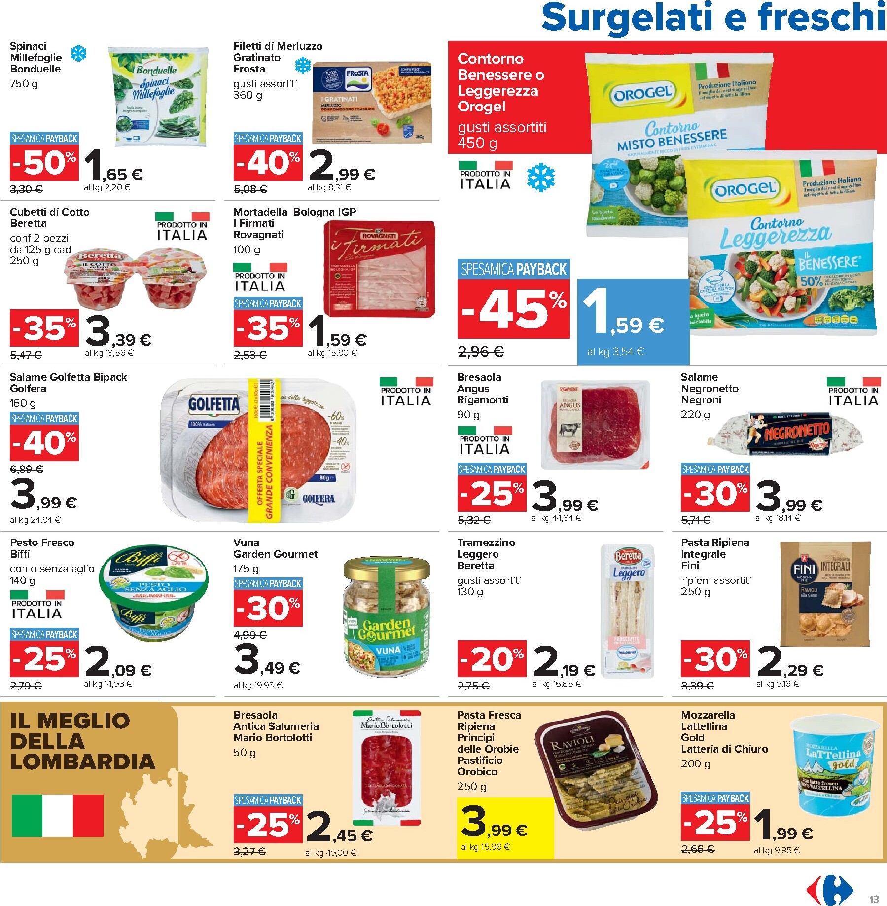 carrefour - Volantino Carrefour - 50 prodotti al 50% valido dal 07/04/2026 al 20/04/2026 - page: 13