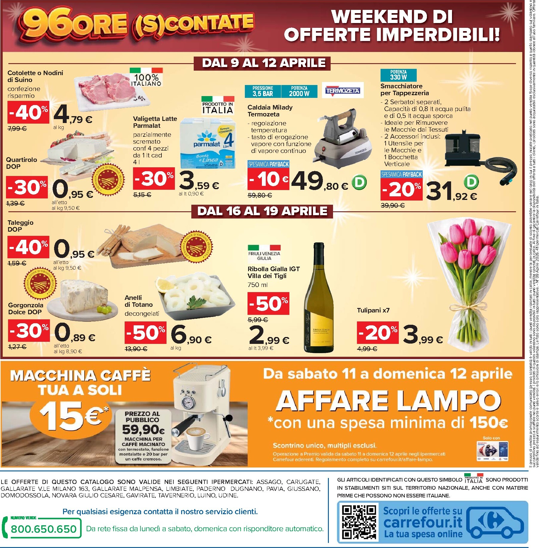 carrefour - Volantino Carrefour - 50 prodotti al 50% valido dal 07/04/2026 al 20/04/2026 - page: 36