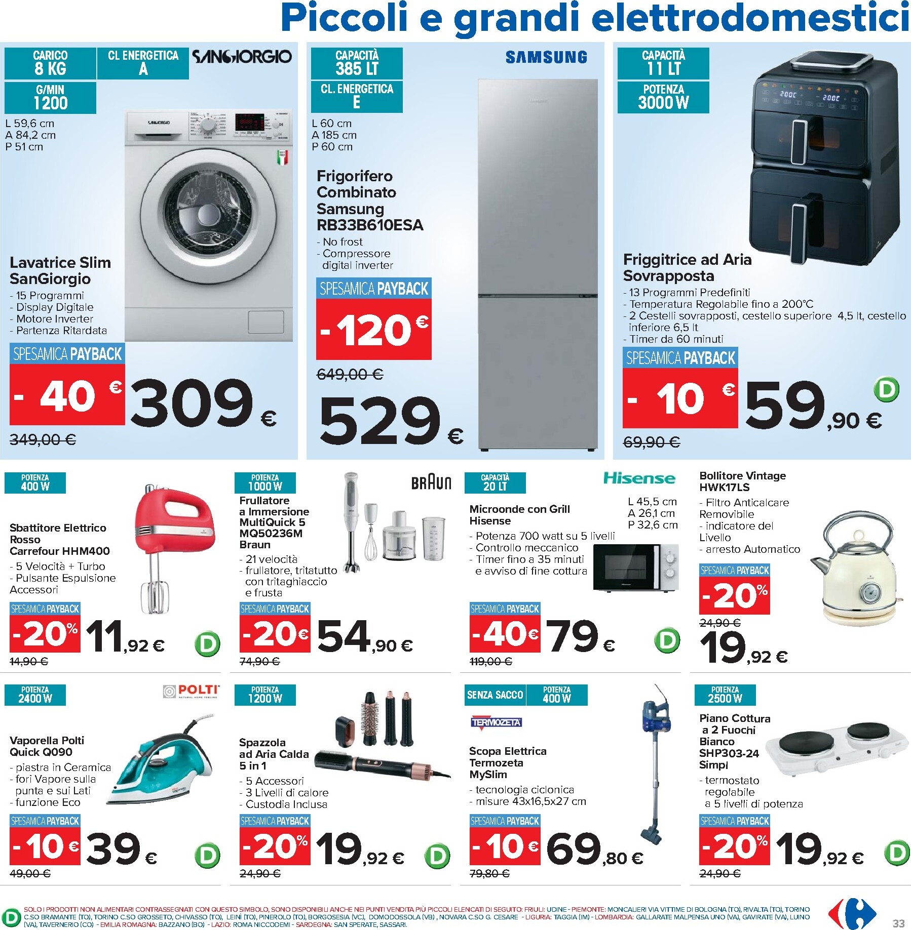 carrefour - Volantino Carrefour - 50 prodotti al 50% valido dal 07/04/2026 al 20/04/2026 - page: 33