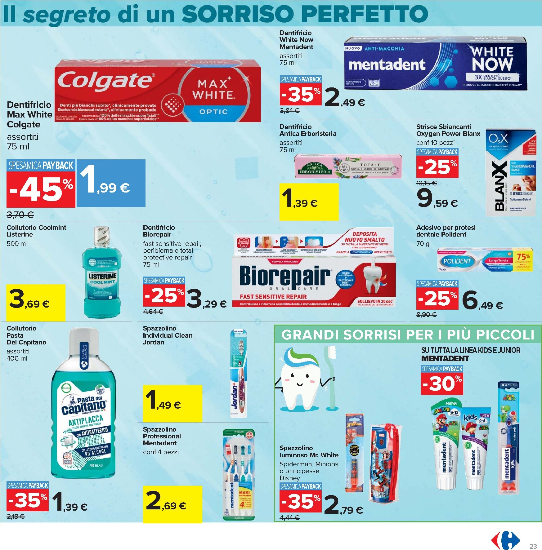 carrefour - Volantino Carrefour - 50 prodotti al 50% valido dal 07/04/2026 al 20/04/2026 - page: 23
