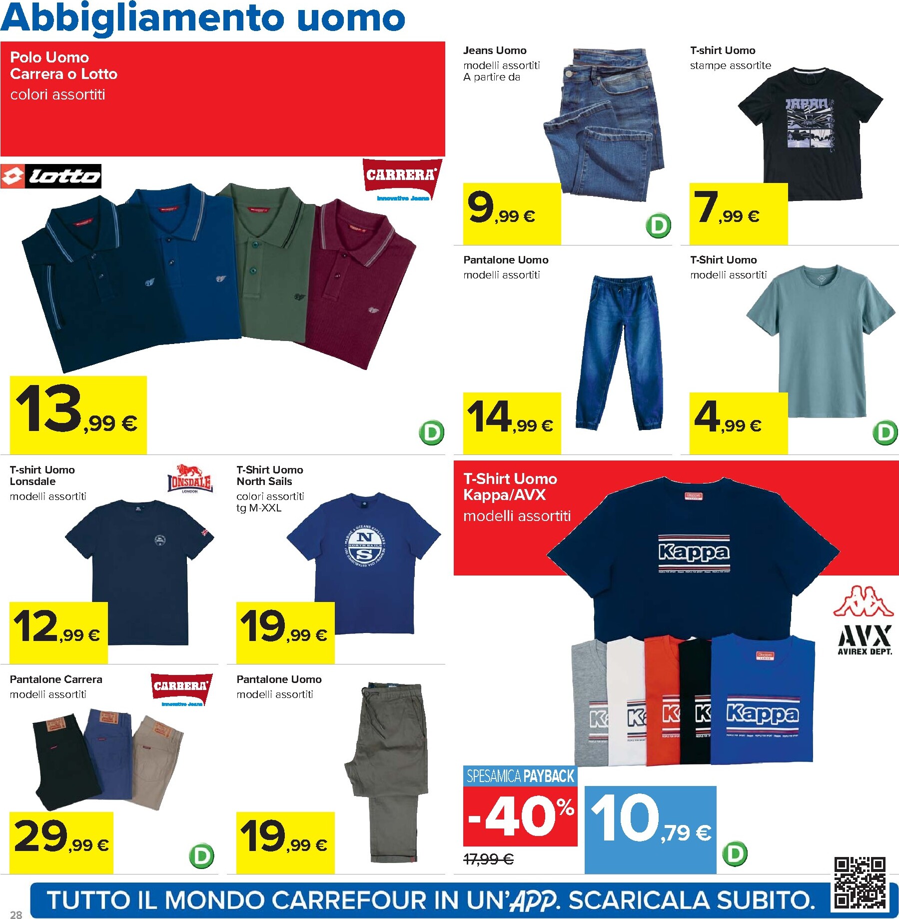 carrefour - Volantino Carrefour - 50 prodotti al 50% valido dal 07/04/2026 al 20/04/2026 - page: 28