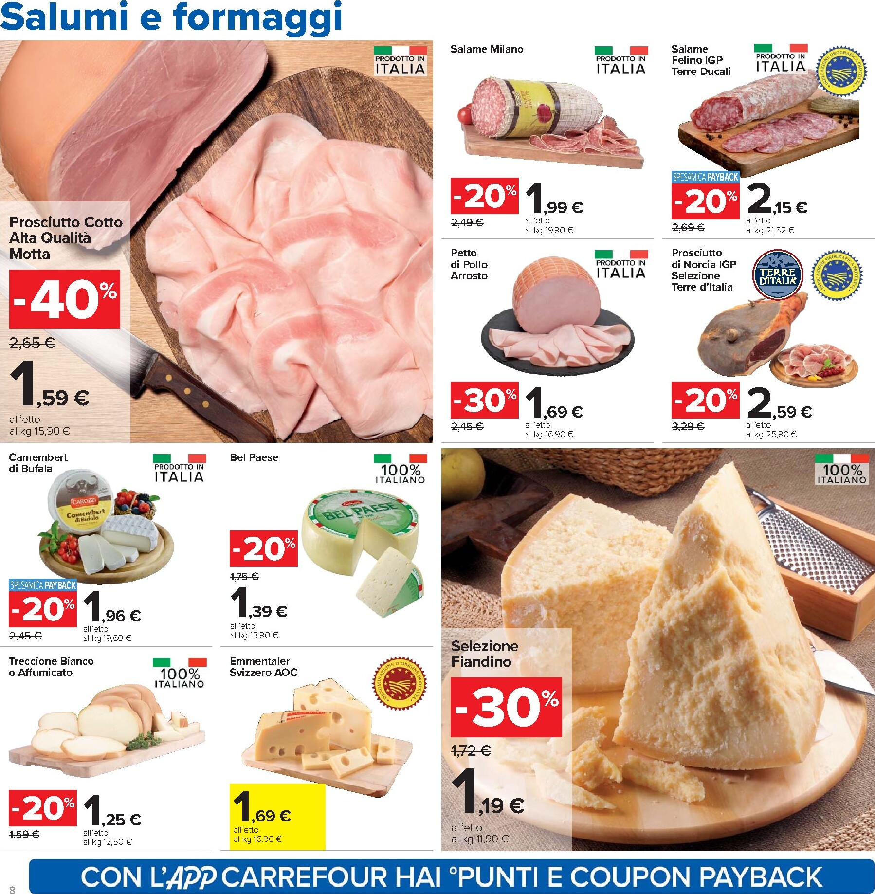 carrefour - Volantino Carrefour - 50 prodotti al 50% valido dal 07/04/2026 al 20/04/2026 - page: 8