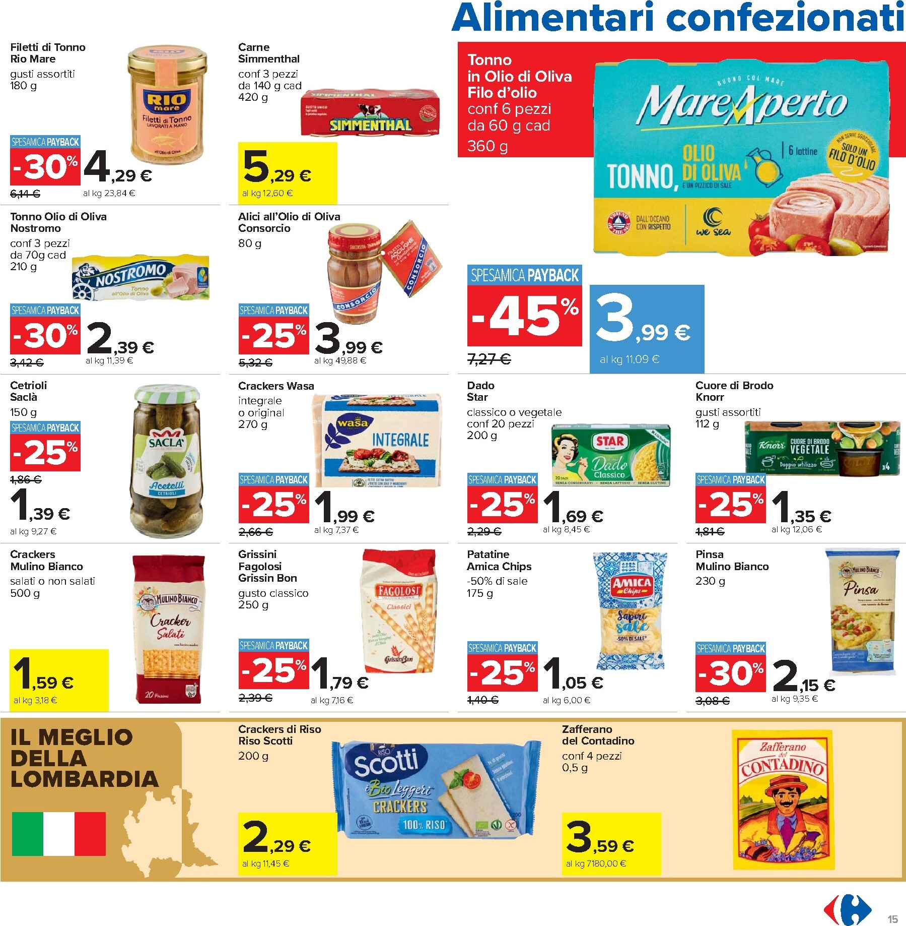 carrefour - Volantino Carrefour - 50 prodotti al 50% valido dal 07/04/2026 al 20/04/2026 - page: 15
