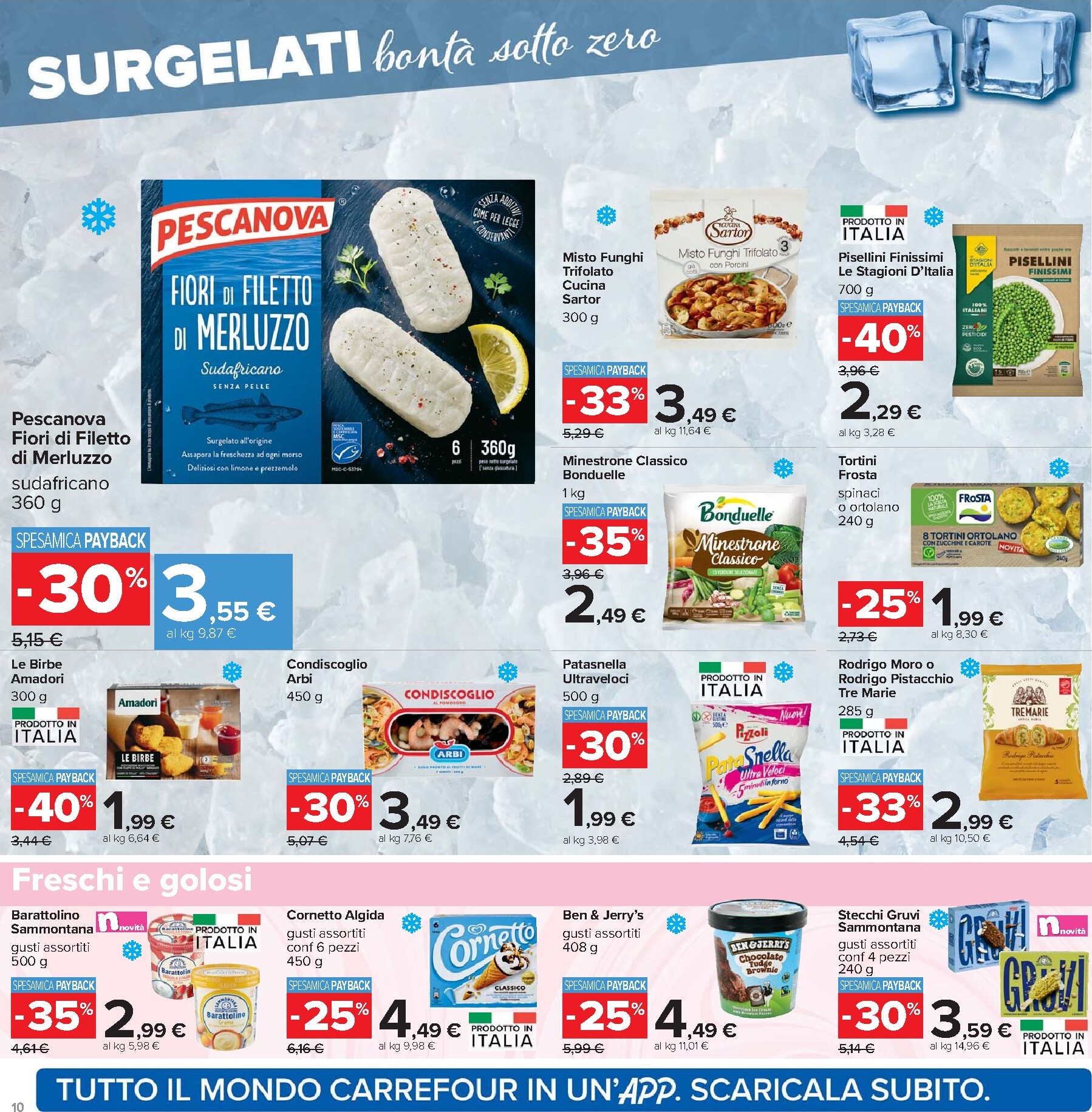 carrefour - Volantino Carrefour - 50 prodotti al 50% valido dal 07/04/2026 al 20/04/2026 - page: 10