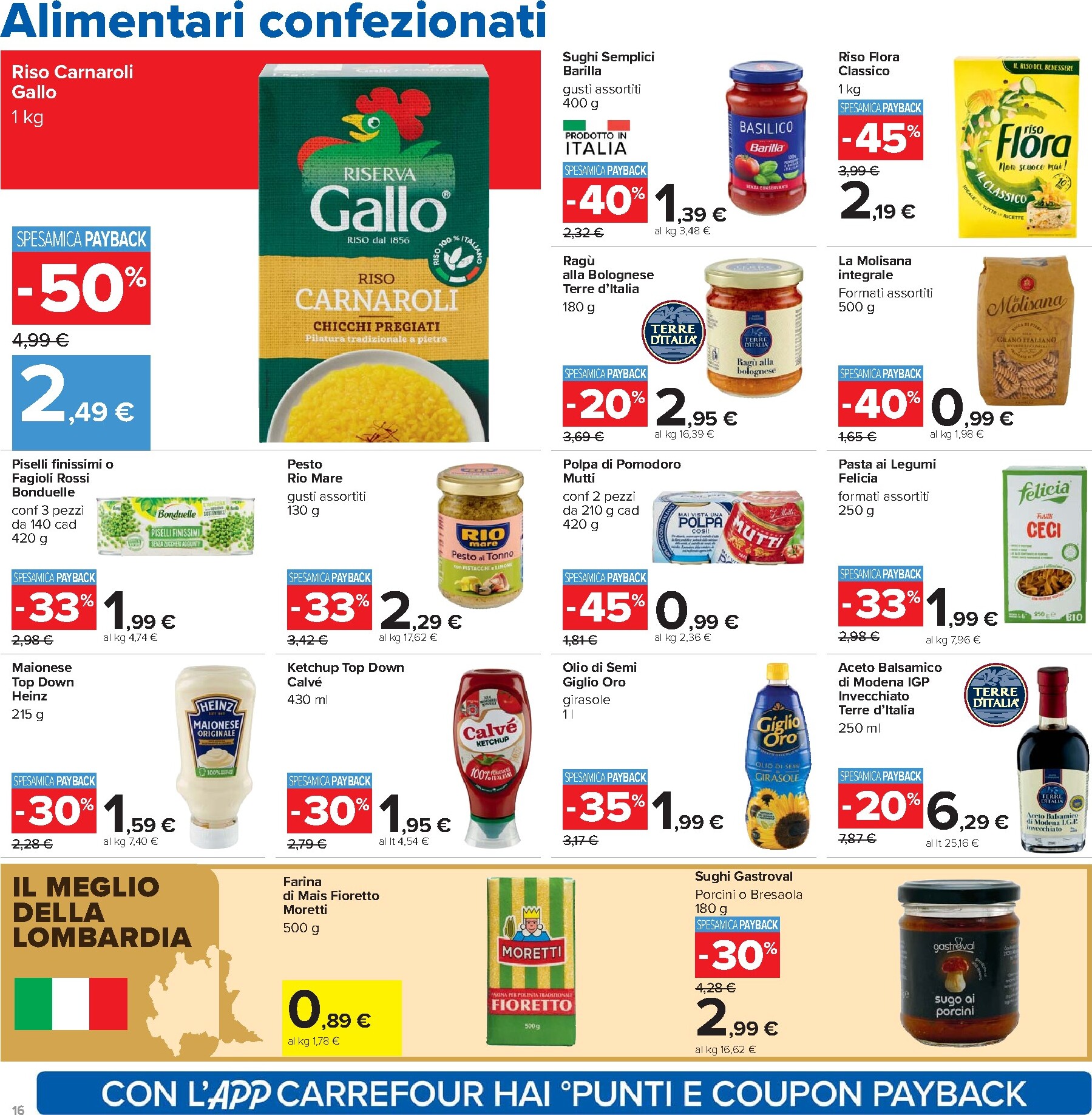 carrefour - Volantino Carrefour - 50 prodotti al 50% valido dal 07/04/2026 al 20/04/2026 - page: 16