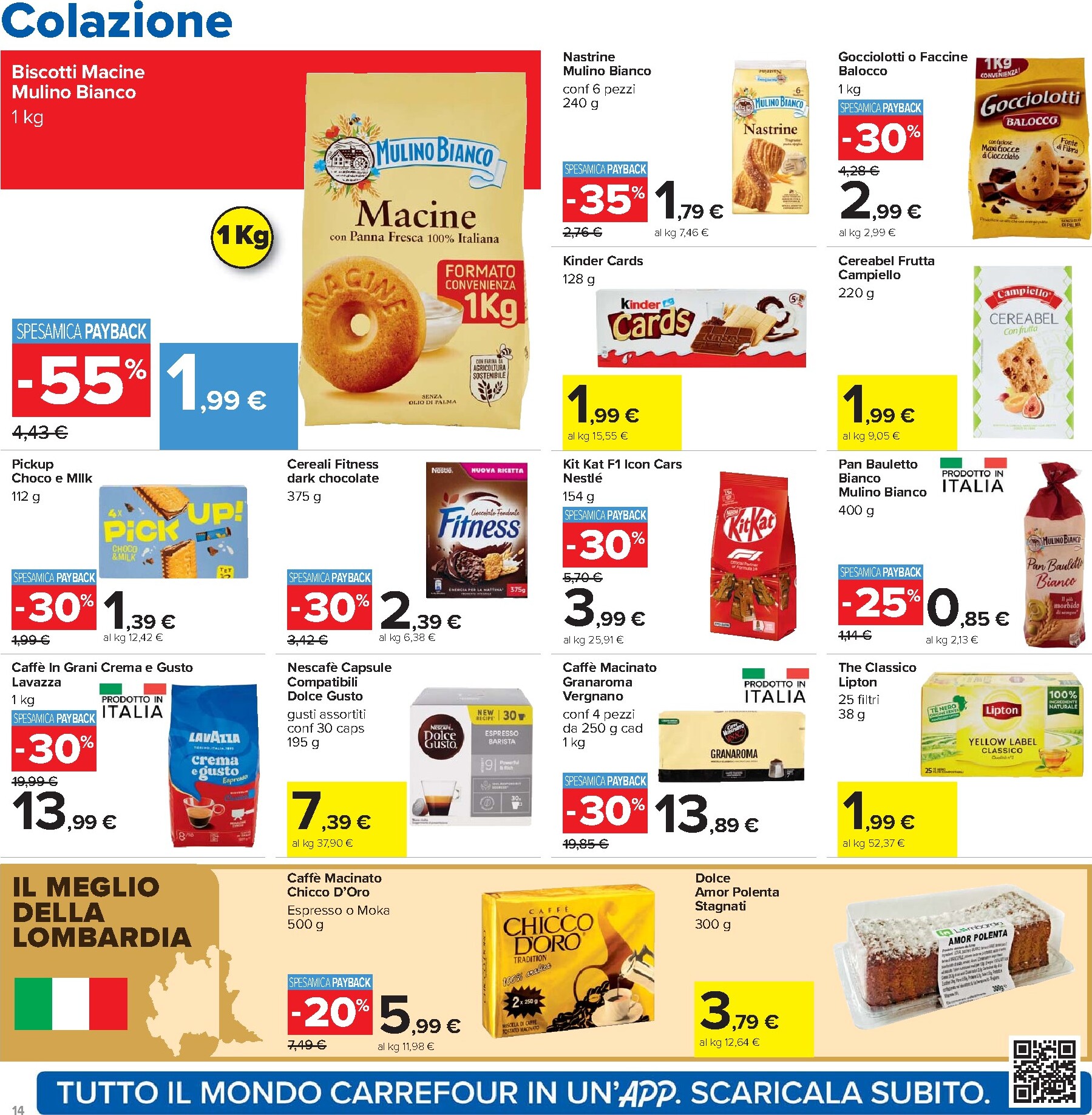 carrefour - Volantino Carrefour - 50 prodotti al 50% valido dal 07/04/2026 al 20/04/2026 - page: 14