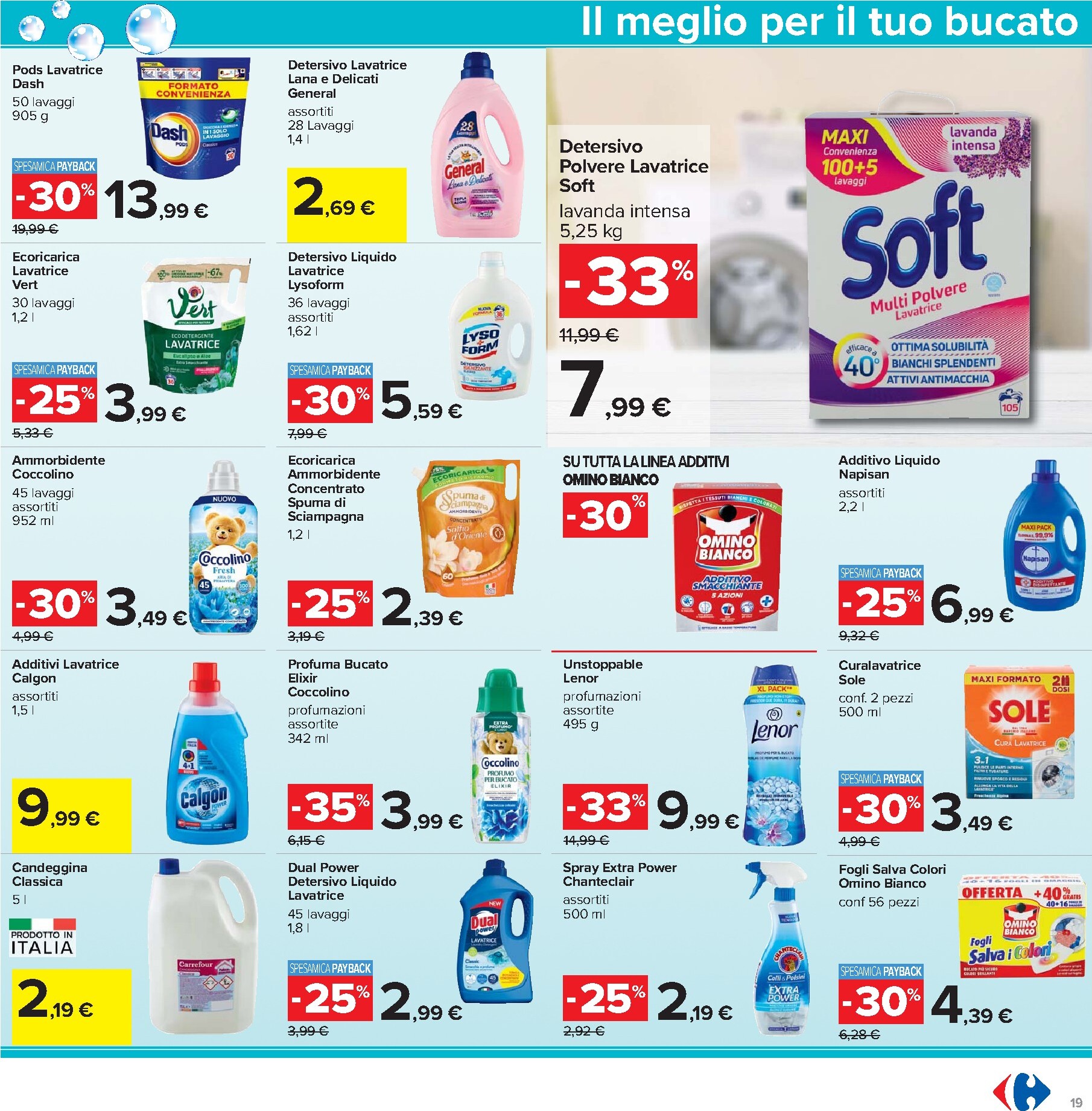 carrefour - Volantino Carrefour - 50 prodotti al 50% valido dal 07/04/2026 al 20/04/2026 - page: 19