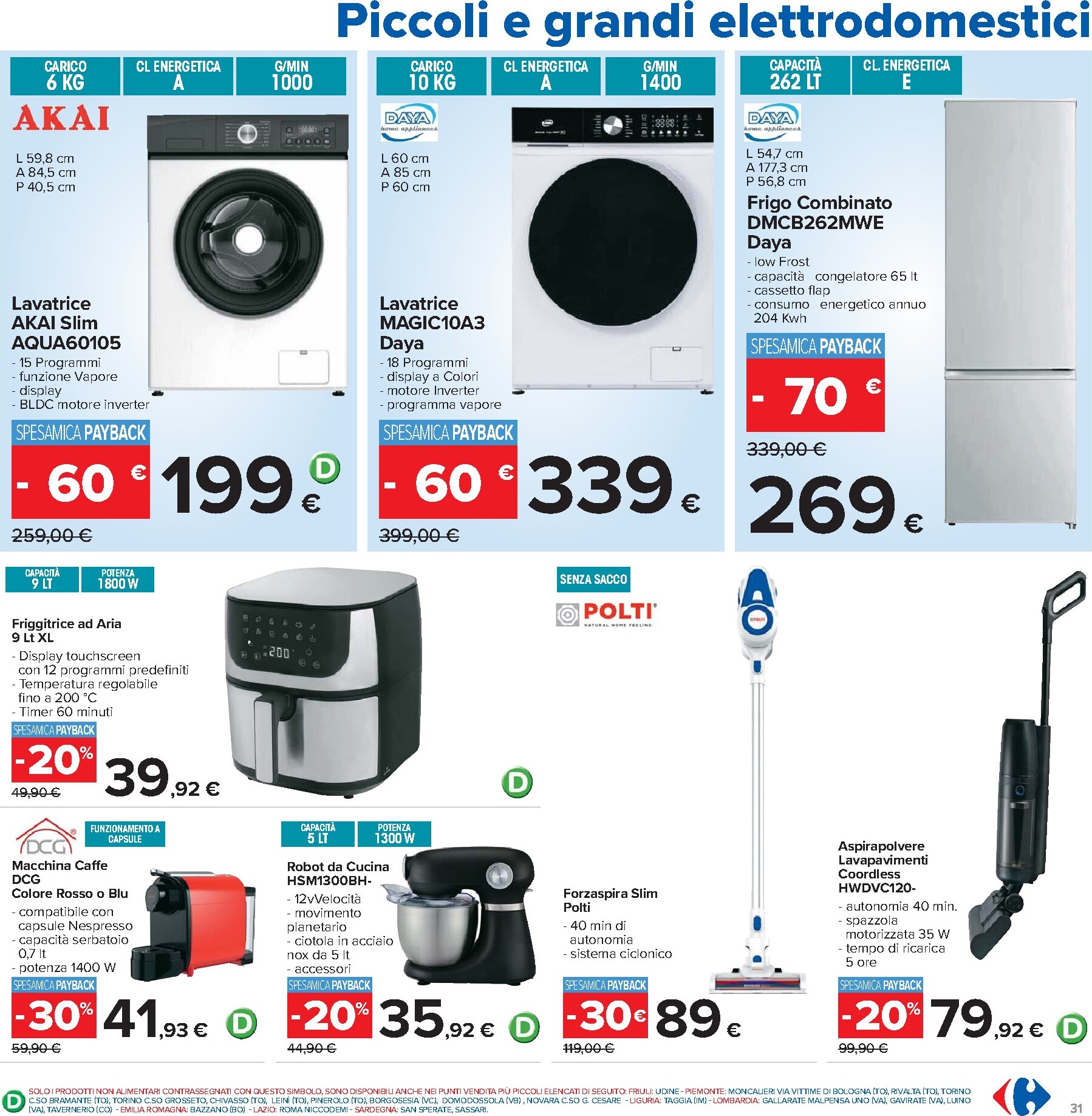 carrefour - Volantino Carrefour per la prossima settimana dal martedì 21/04/2026 al lunedì 04/05/2026 - page: 31