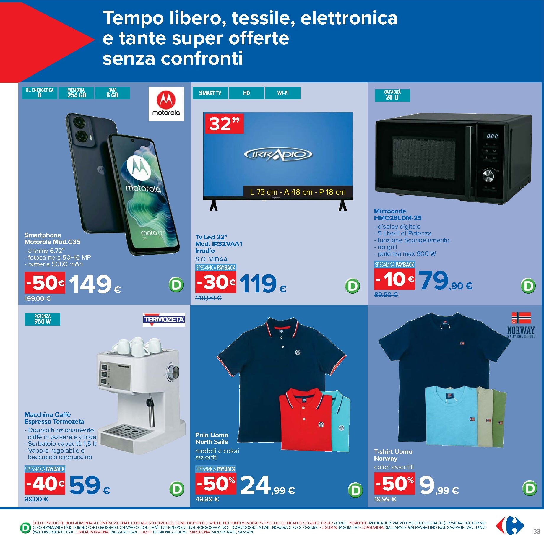 carrefour - Volantino Carrefour per la prossima settimana dal martedì 21/04/2026 al lunedì 04/05/2026 - page: 33
