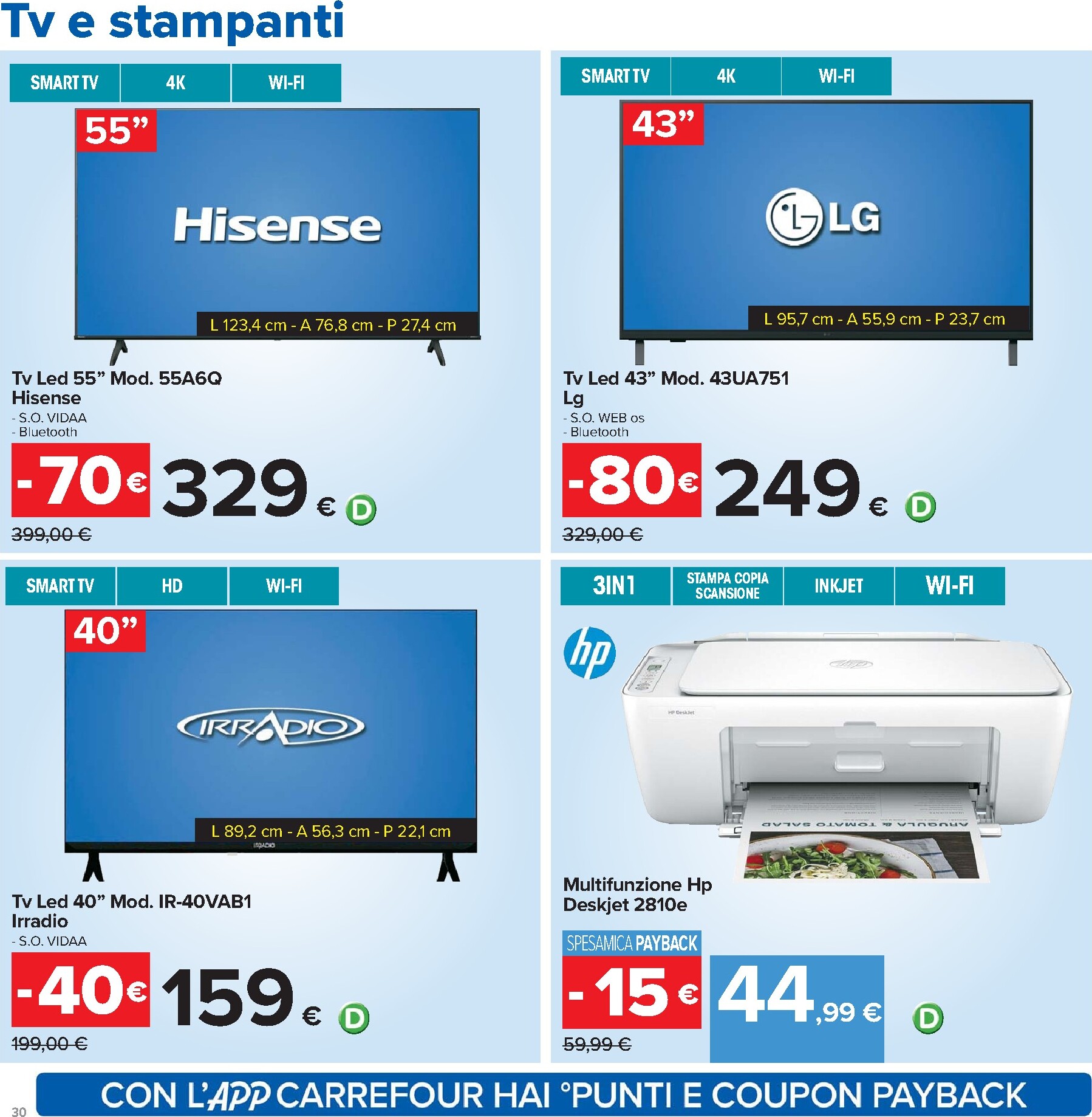 carrefour - Volantino Carrefour per la prossima settimana dal martedì 21/04/2026 al lunedì 04/05/2026 - page: 30
