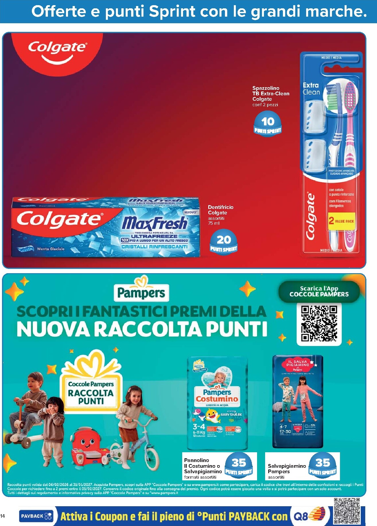 carrefour - Volantino Carrefour - Punti Sprint Payback per la prossima settimana dal martedì 21/04/2026 al lunedì 04/05/2026 - page: 14