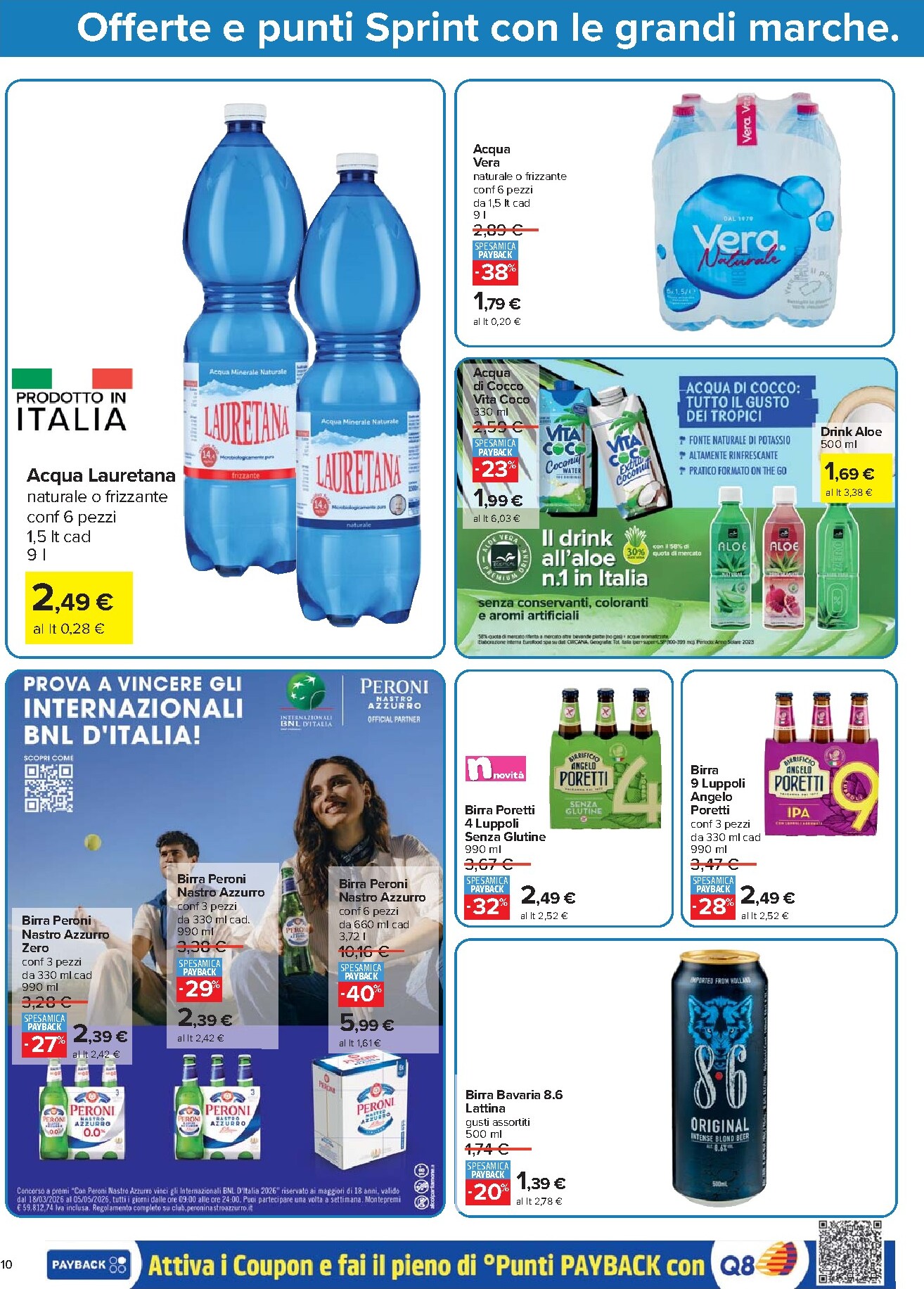 carrefour - Volantino Carrefour - Punti Sprint Payback per la prossima settimana dal martedì 21/04/2026 al lunedì 04/05/2026 - page: 10