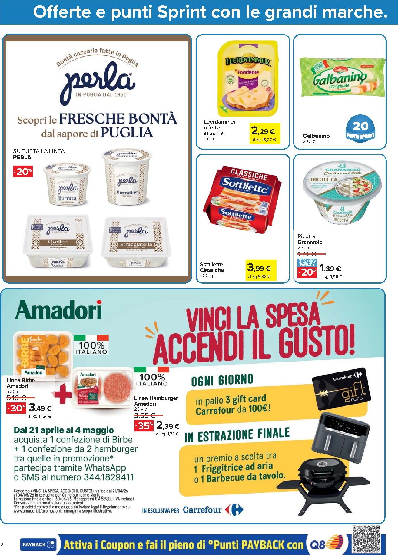 carrefour - Volantino Carrefour - Punti Sprint Payback per la prossima settimana dal martedì 21/04/2026 al lunedì 04/05/2026 - page: 2