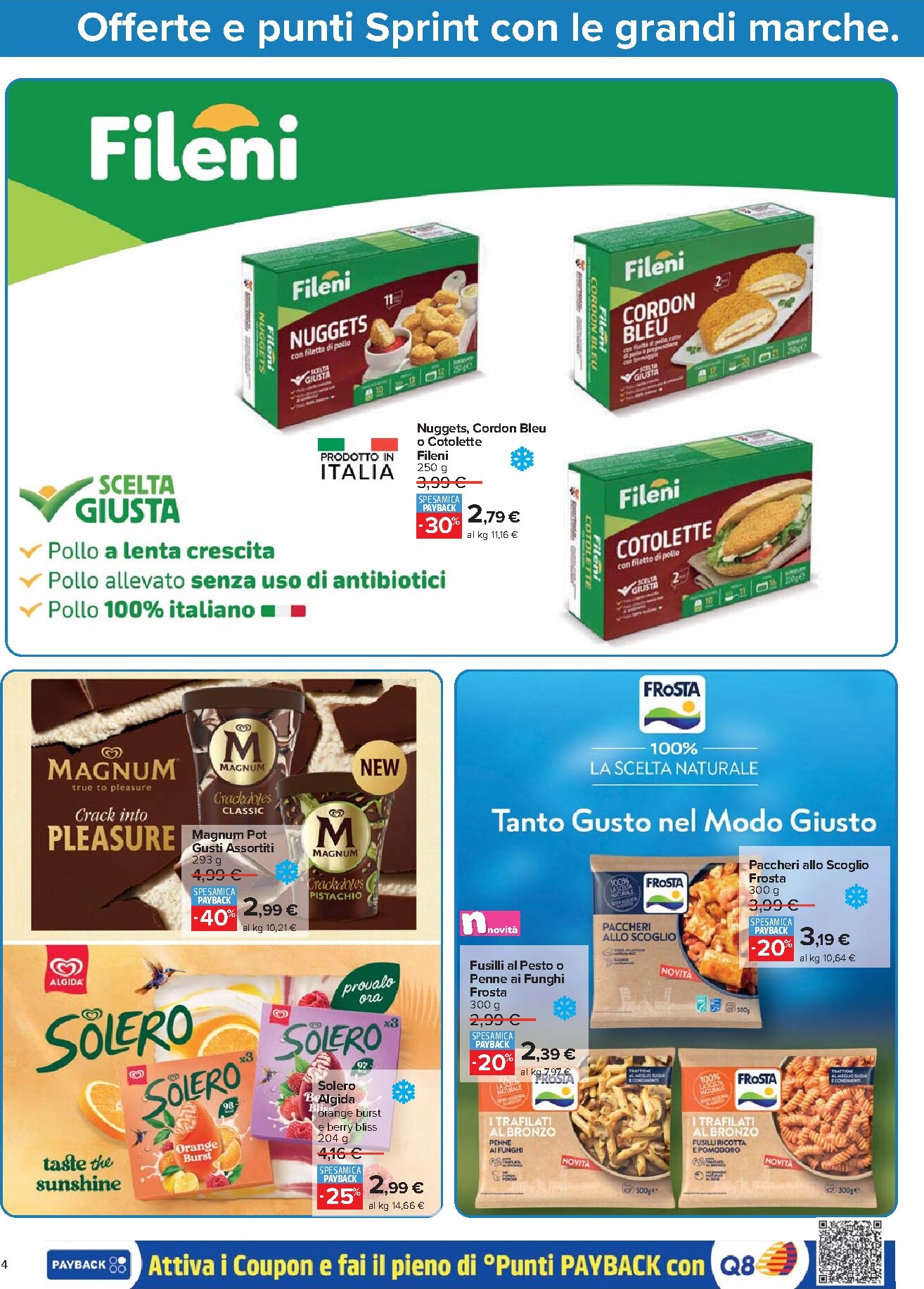 carrefour - Volantino Carrefour - Punti Sprint Payback per la prossima settimana dal martedì 21/04/2026 al lunedì 04/05/2026 - page: 4