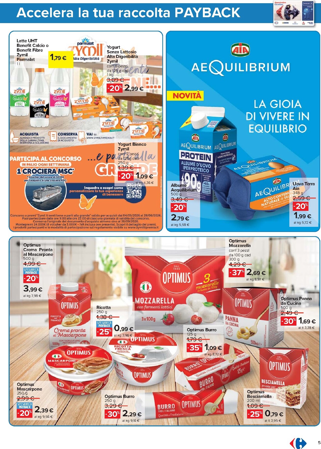 carrefour - Volantino Carrefour - Punti Sprint Payback per la prossima settimana dal martedì 05/05/2026 al lunedì 18/05/2026 - page: 5