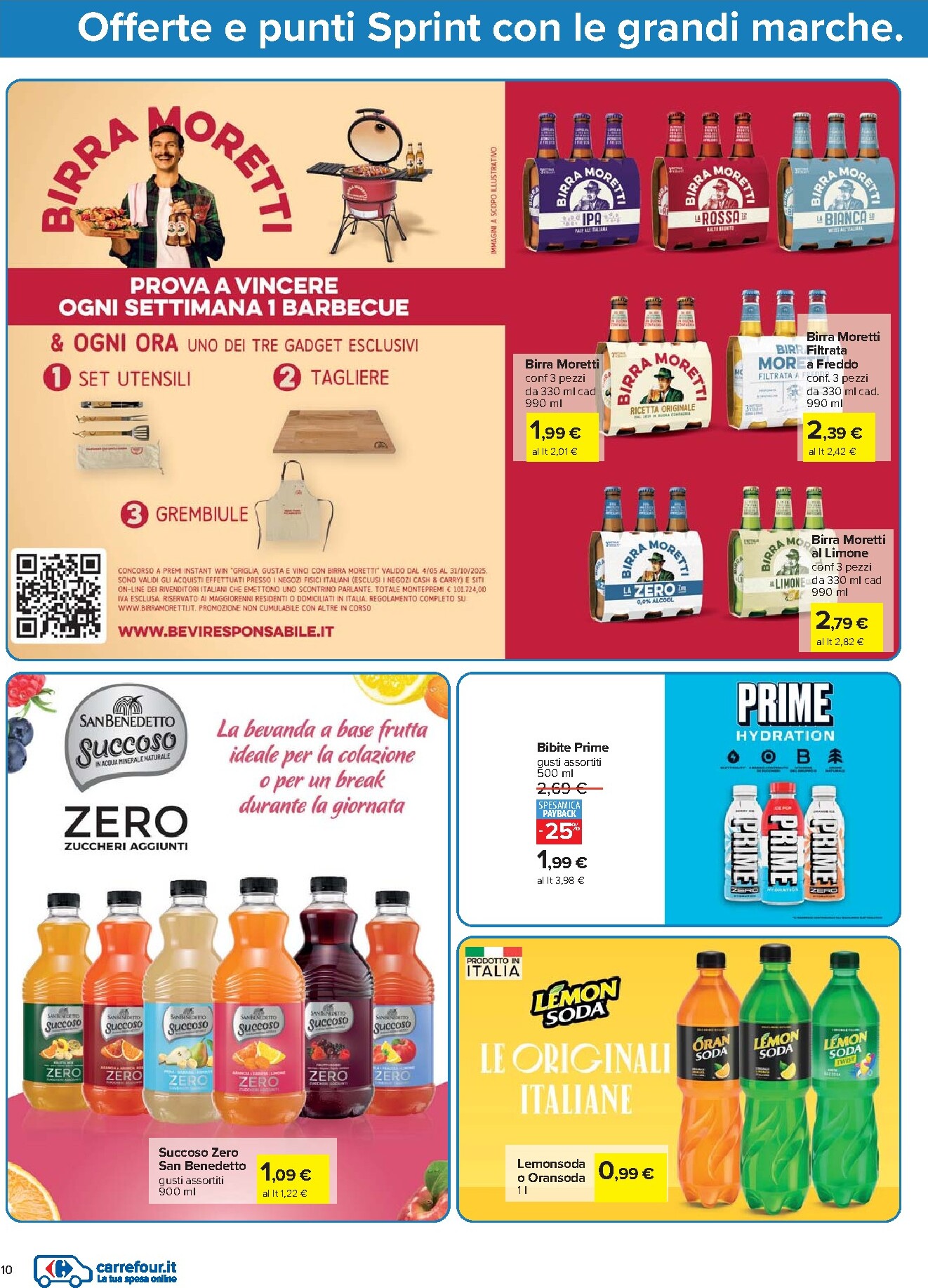 carrefour - Volantino Carrefour - Punti Sprint Payback per la prossima settimana dal martedì 05/05/2026 al lunedì 18/05/2026 - page: 10