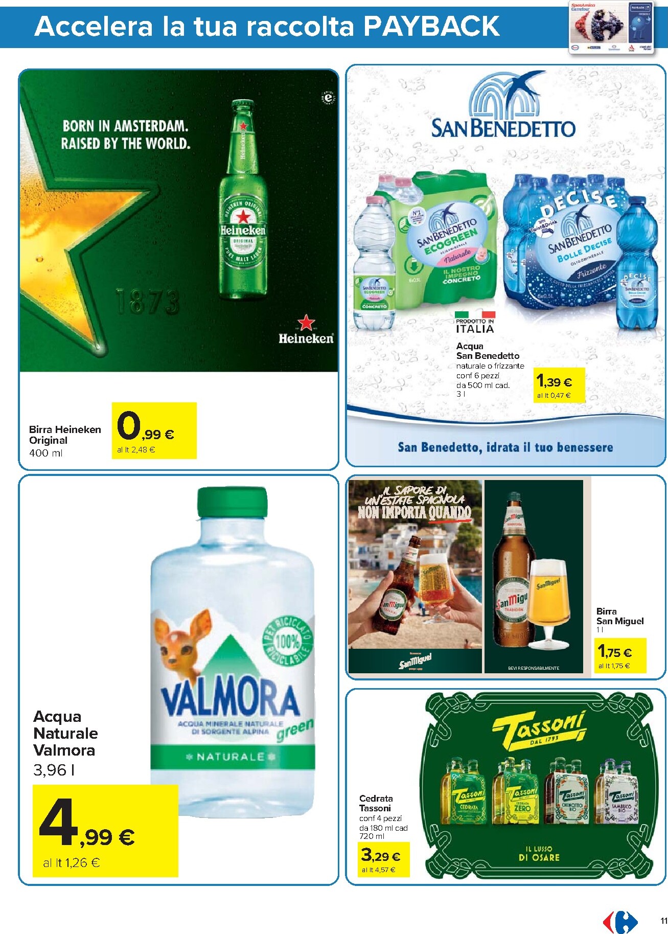 carrefour - Volantino Carrefour - Punti Sprint Payback per la prossima settimana dal martedì 05/05/2026 al lunedì 18/05/2026 - page: 11