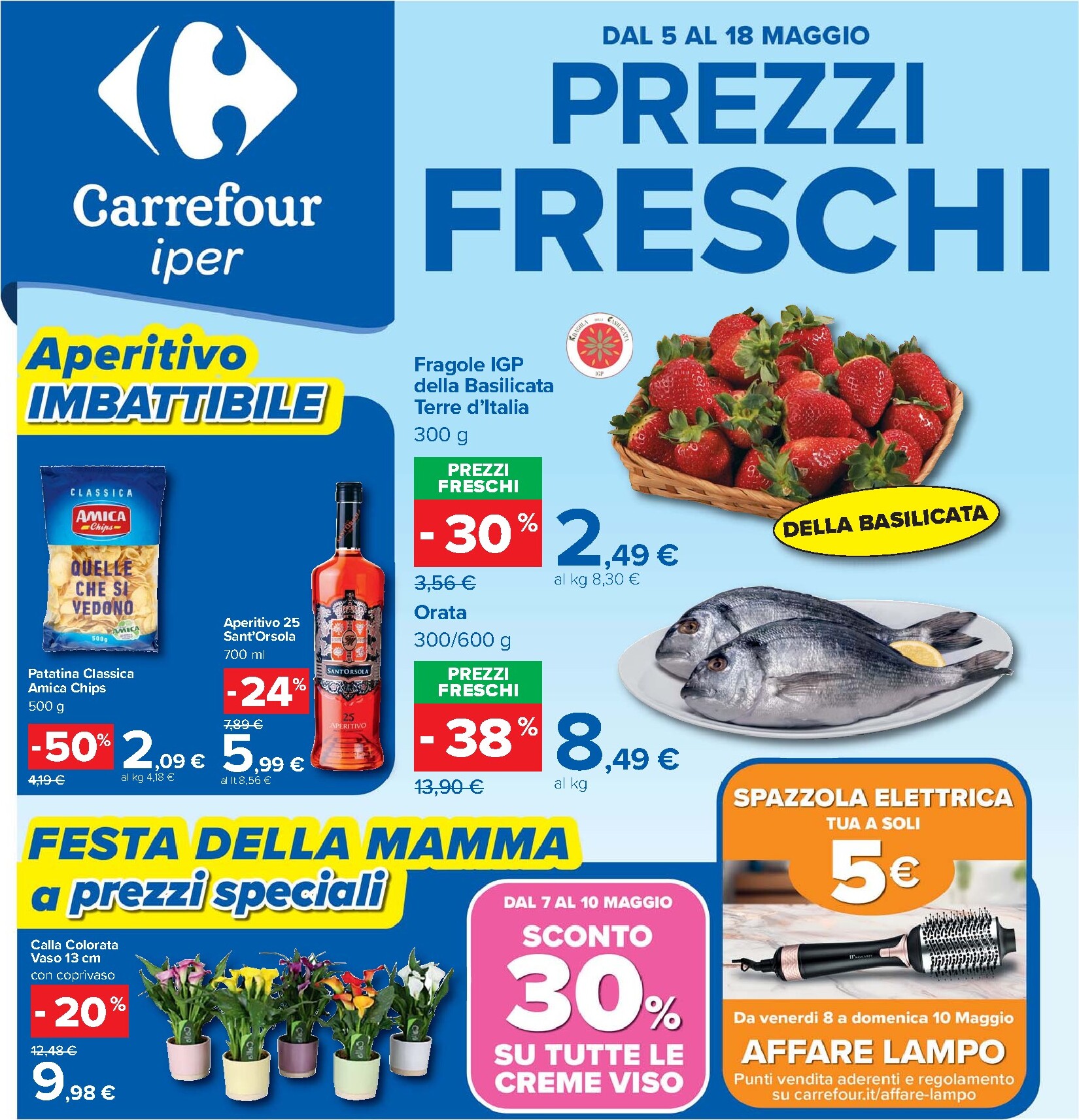 carrefour - Volantino Carrefour - Prezzi freschi per la prossima settimana dal martedì 05/05/2026 al lunedì 18/05/2026