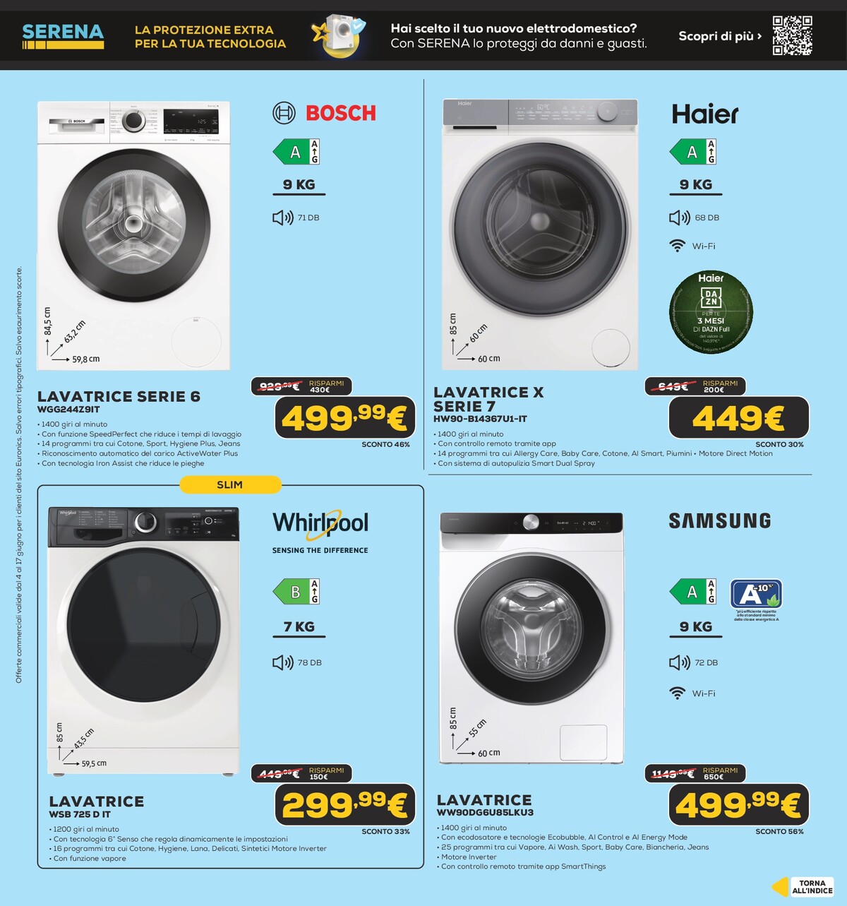 euronics - Volantino attuale di Euronics - Black Friday d'Estate valido dal giovedì 04/06/2026 al mercoledì 17/06/2026 - page: 24