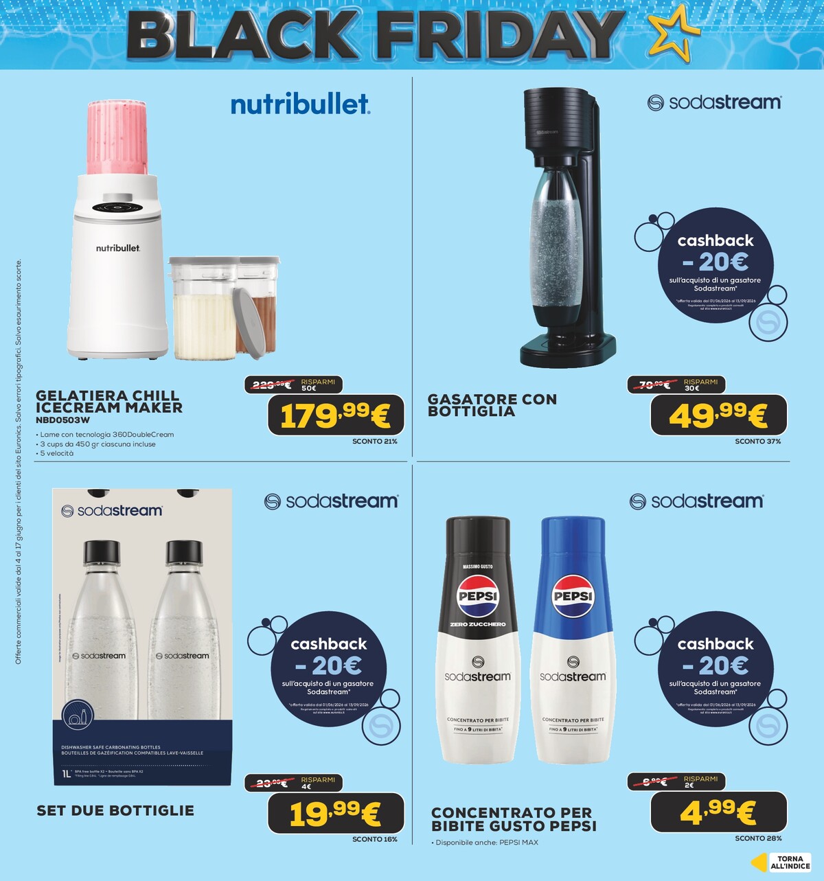 euronics - Volantino attuale di Euronics - Black Friday d'Estate valido dal giovedì 04/06/2026 al mercoledì 17/06/2026 - page: 37