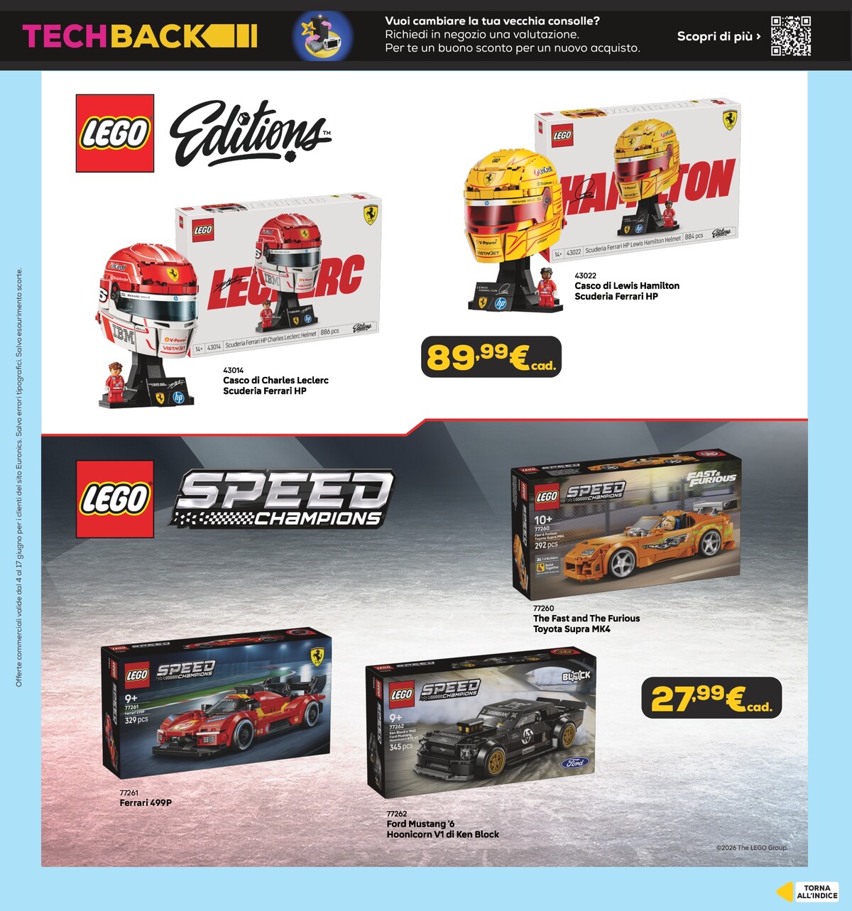 euronics - Volantino attuale di Euronics - Black Friday d'Estate valido dal giovedì 04/06/2026 al mercoledì 17/06/2026 - page: 21