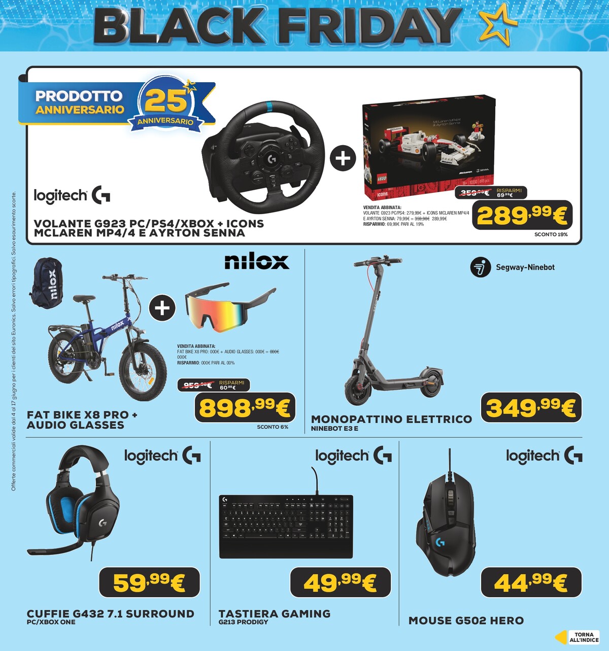 euronics - Volantino attuale di Euronics - Black Friday d'Estate valido dal giovedì 04/06/2026 al mercoledì 17/06/2026 - page: 18
